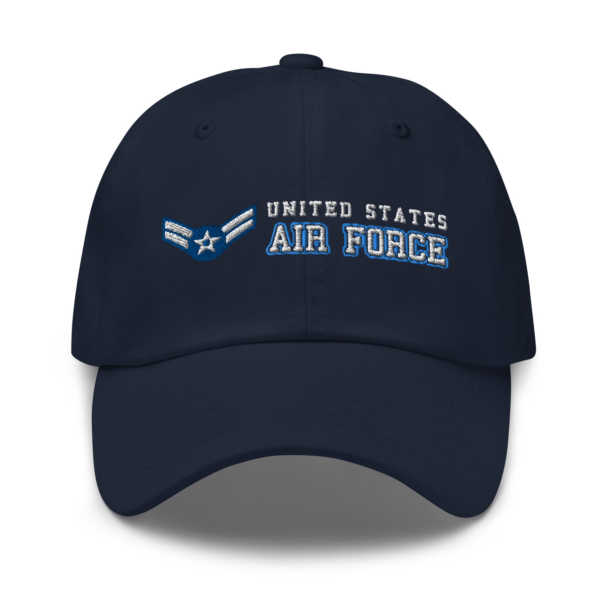 US Air Force E-3 Airman First Class A1C Ranks/Insignia Embroidered Dad Hat