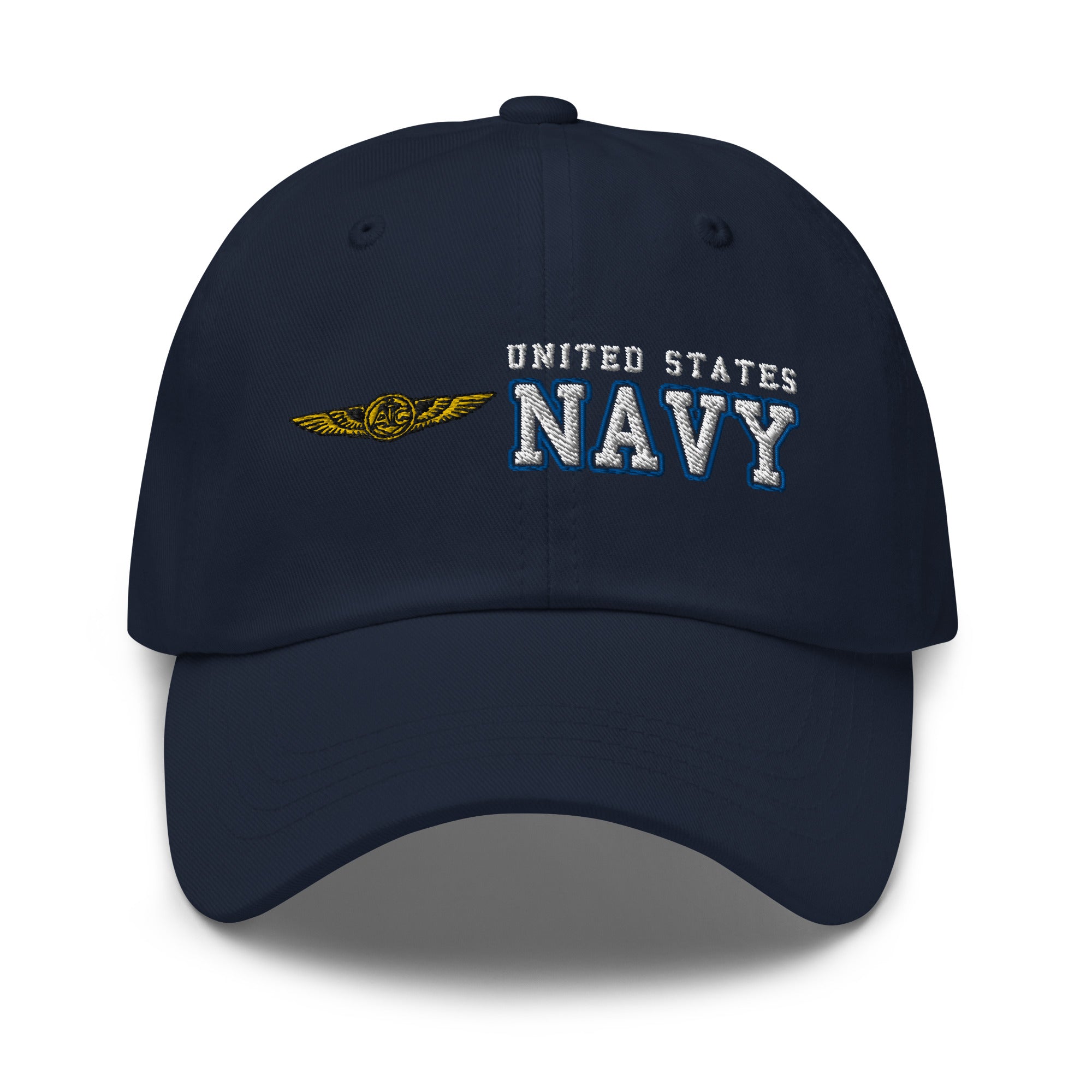 US Navy Naval Aircrew Warfare Specialist Ranks/Insignia Embroidered Dad Hat