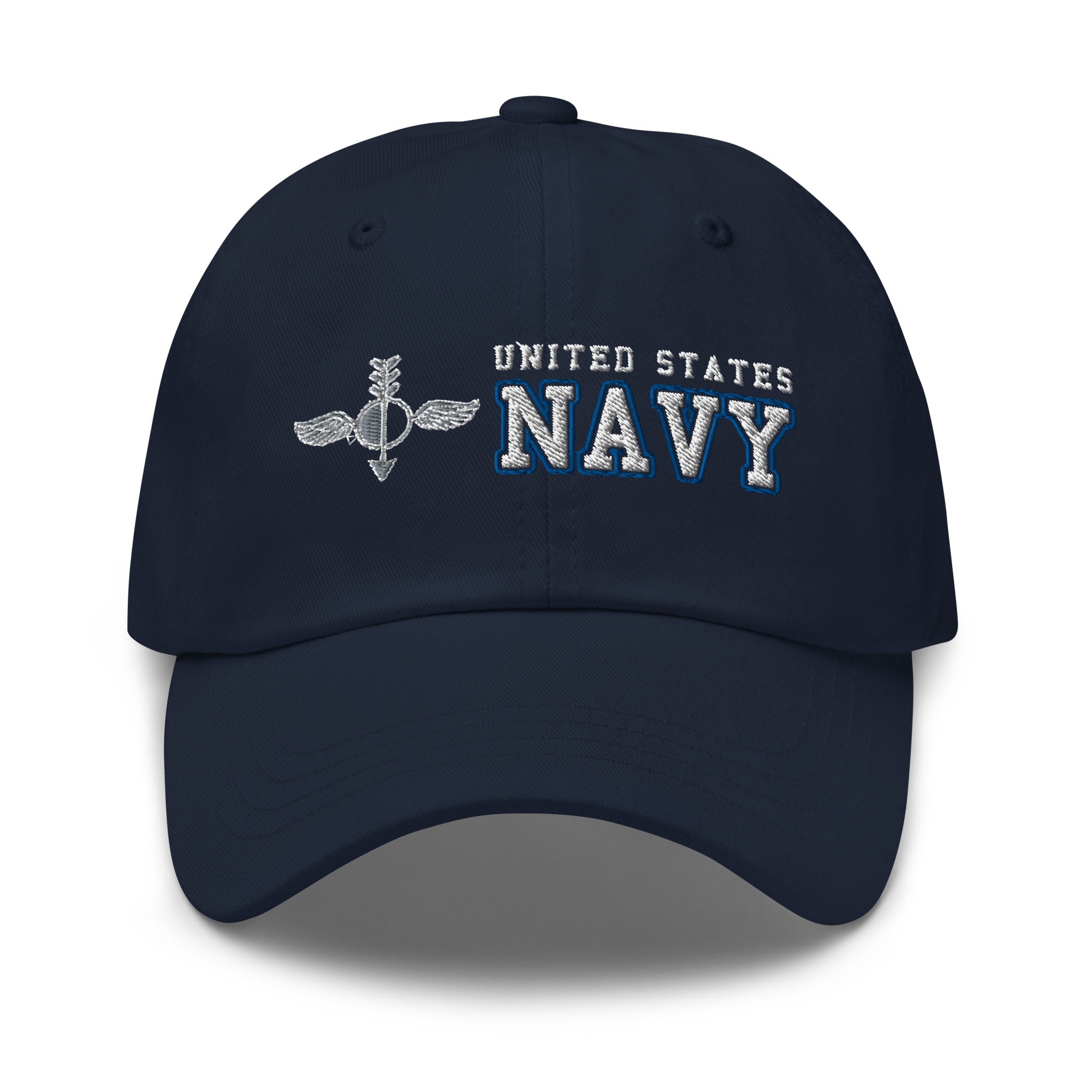 US Navy Aerographers Mate Navy AG Ranks/Insignia Embroidered Dad Hat