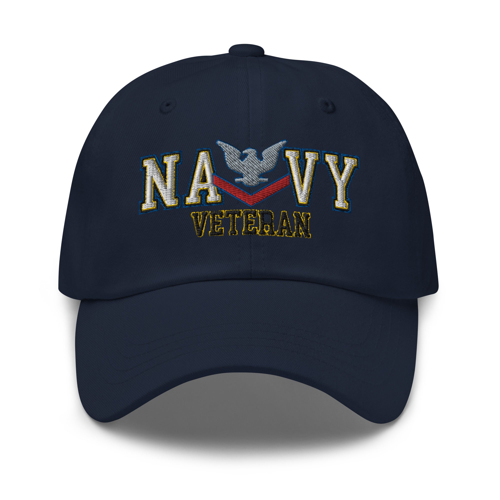 US Navy E-4 Veteran Embroidered Dad Hat