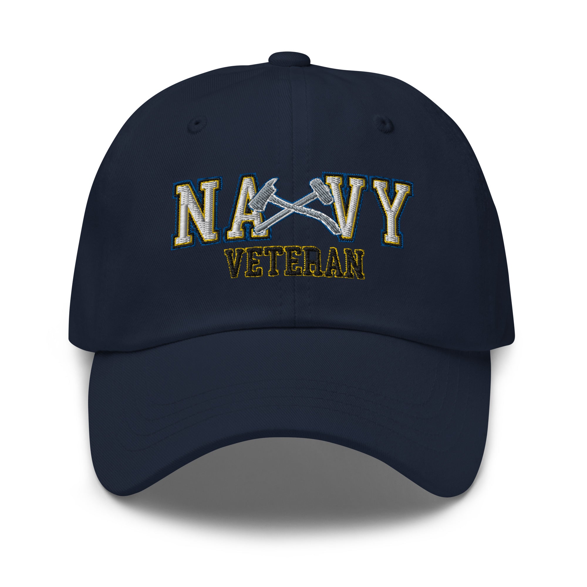 US Navy Damage Controlman Navy DC Veteran Embroidered Dad Hat