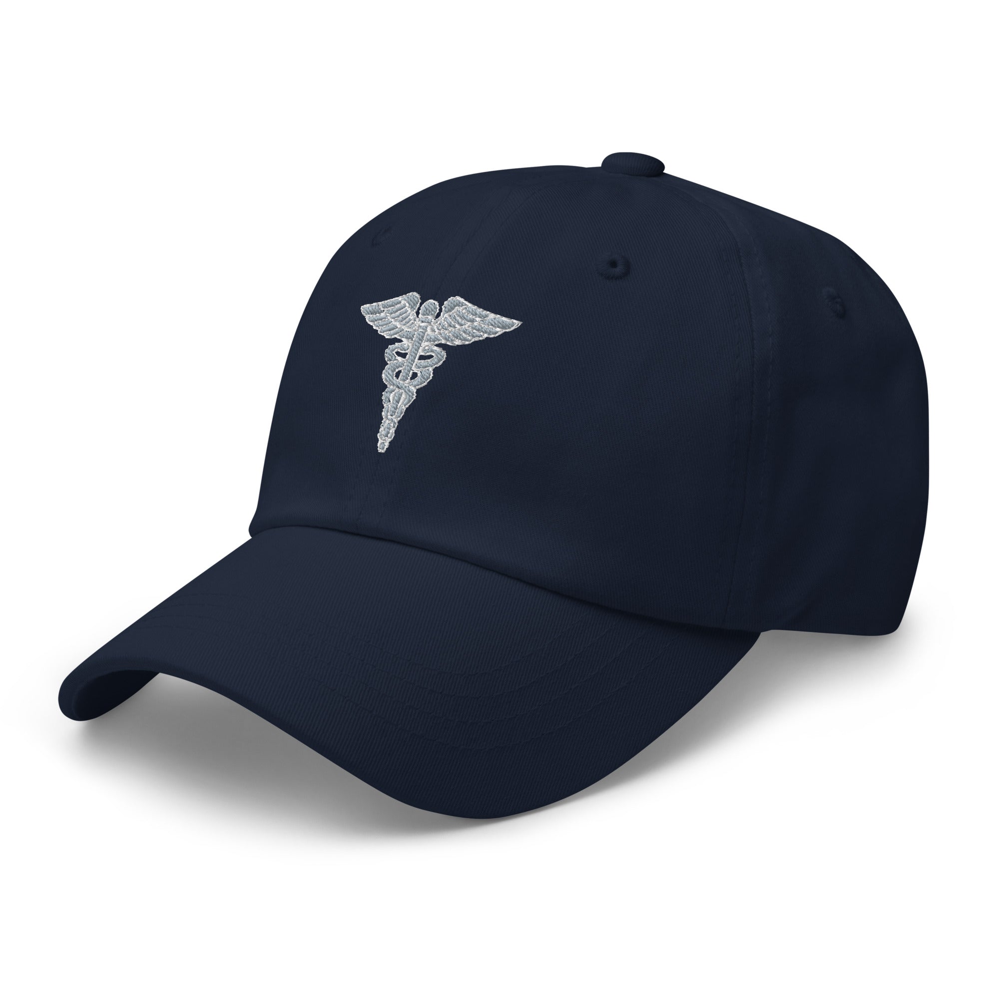 US Navy Hospital Corpsman Navy HM Insignia Embroidered Dad Hat