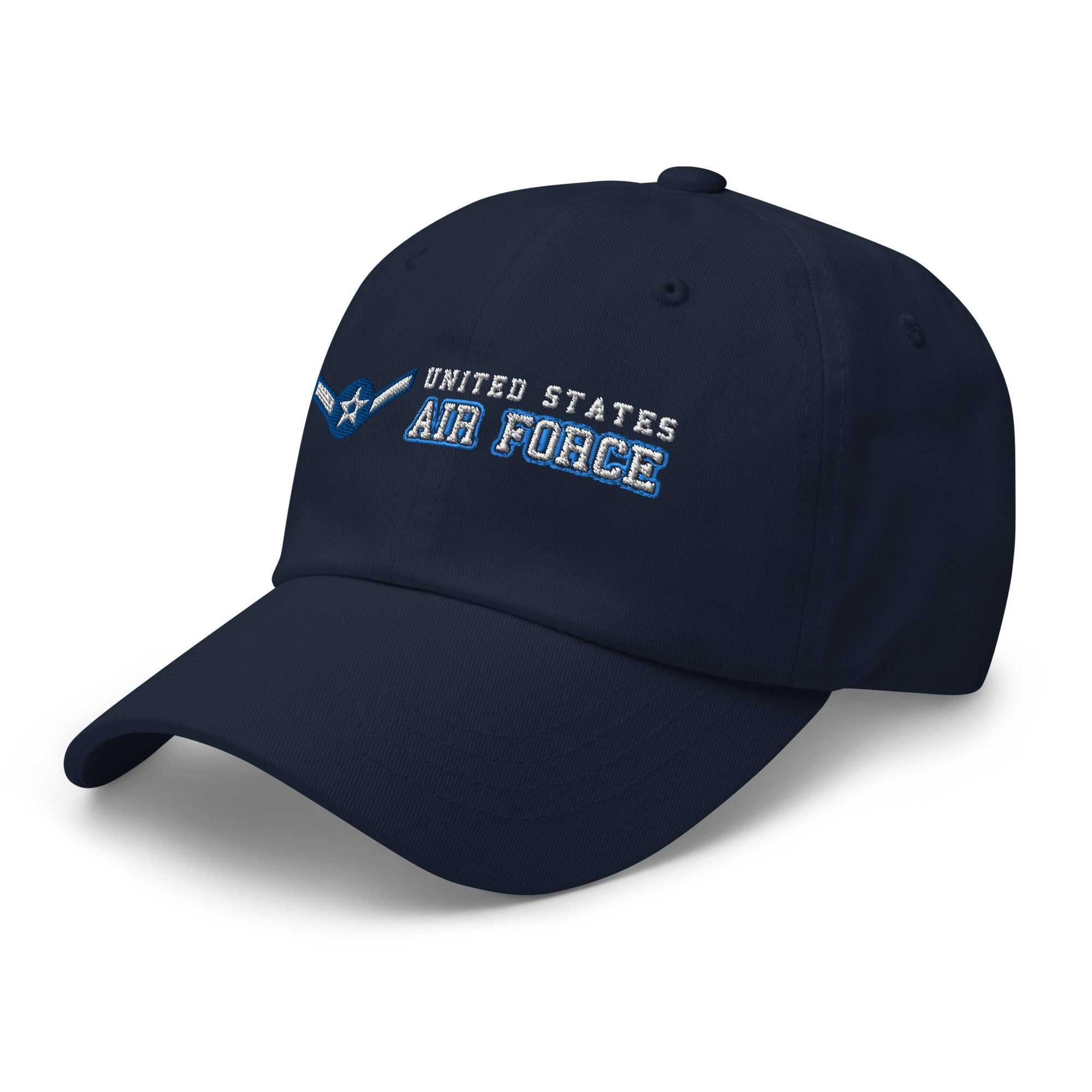 US Air Force E-2 Airman Amn Ranks/Insignia Embroidered Dad Hat