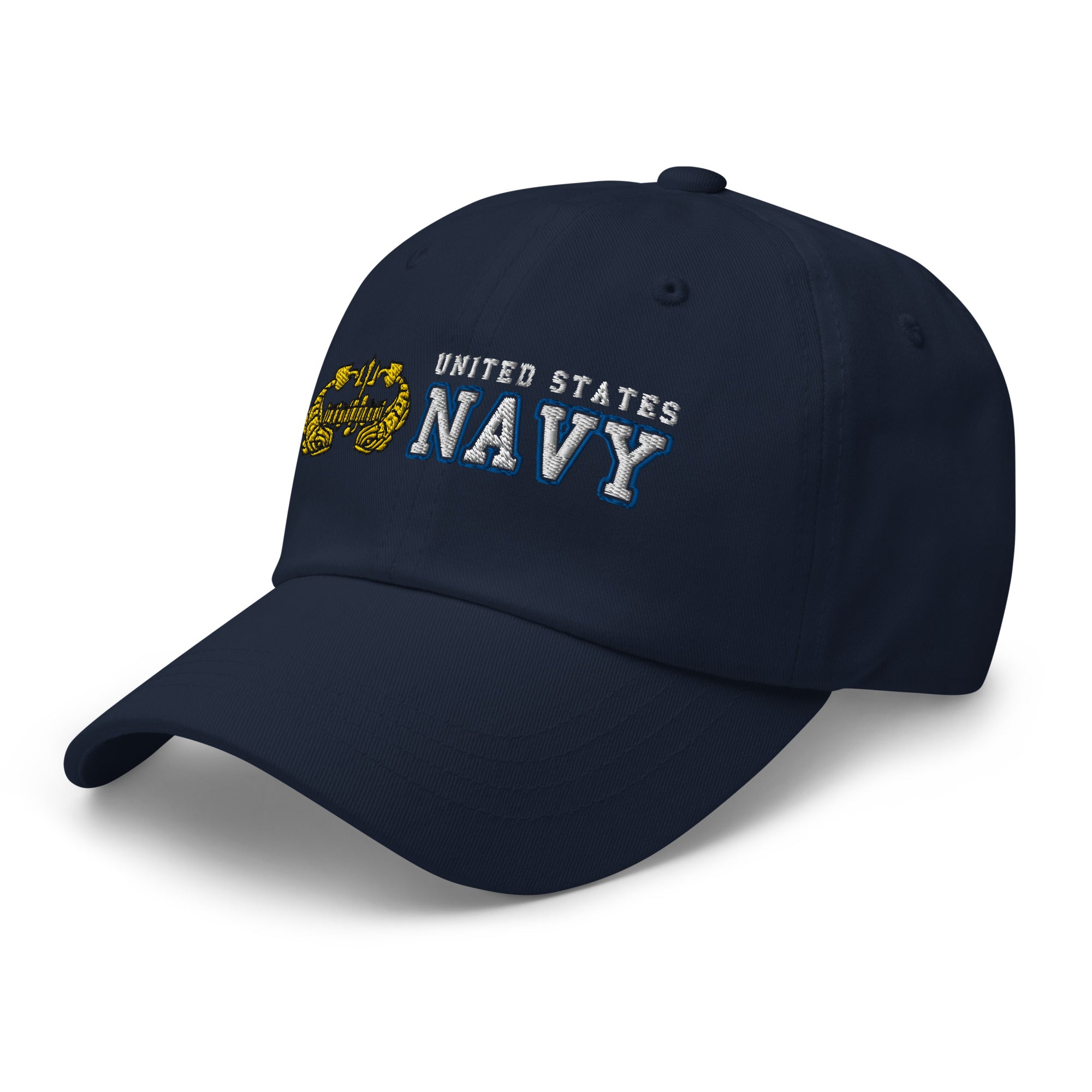 US Navy Deep Submergence Officer Ranks/Insignia Embroidered Dad Hat