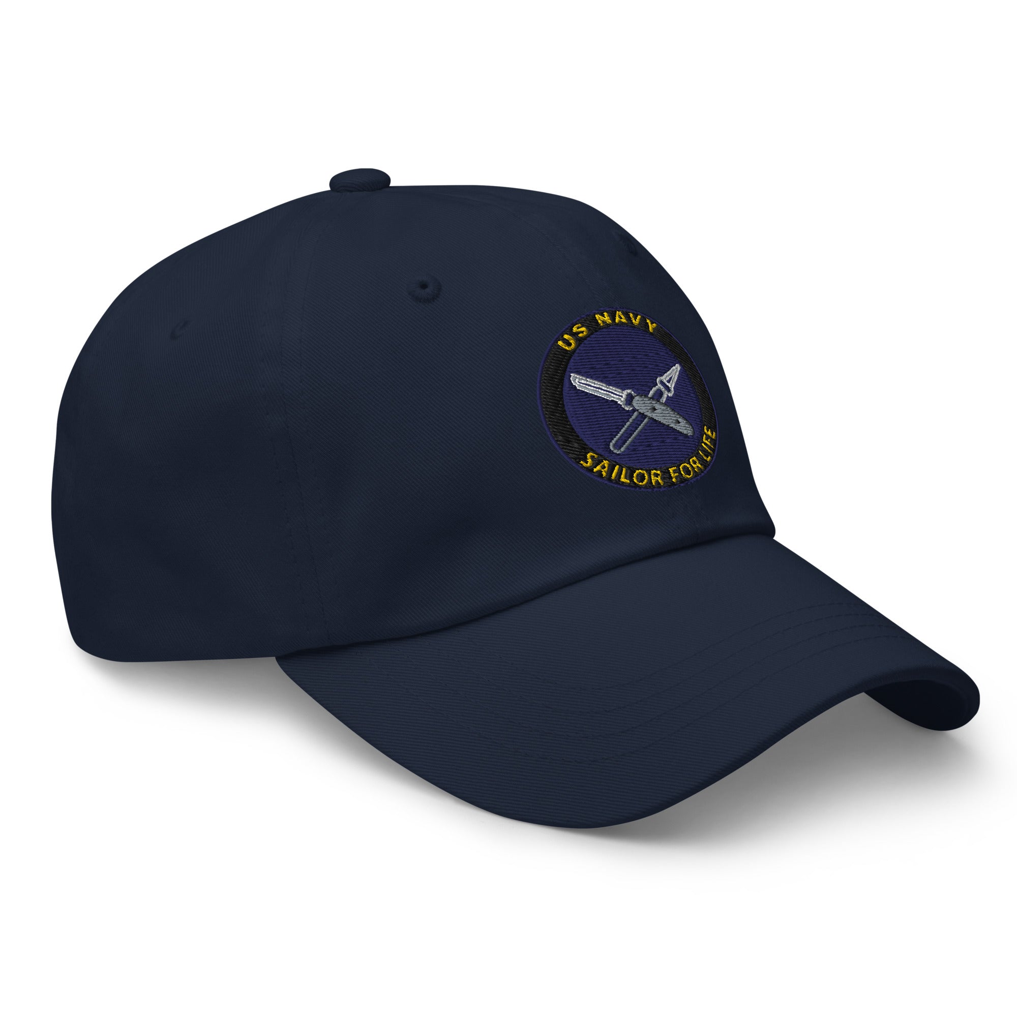 US Navy Lithographer Navy LI Sailor For Life Embroidered Dad Hat