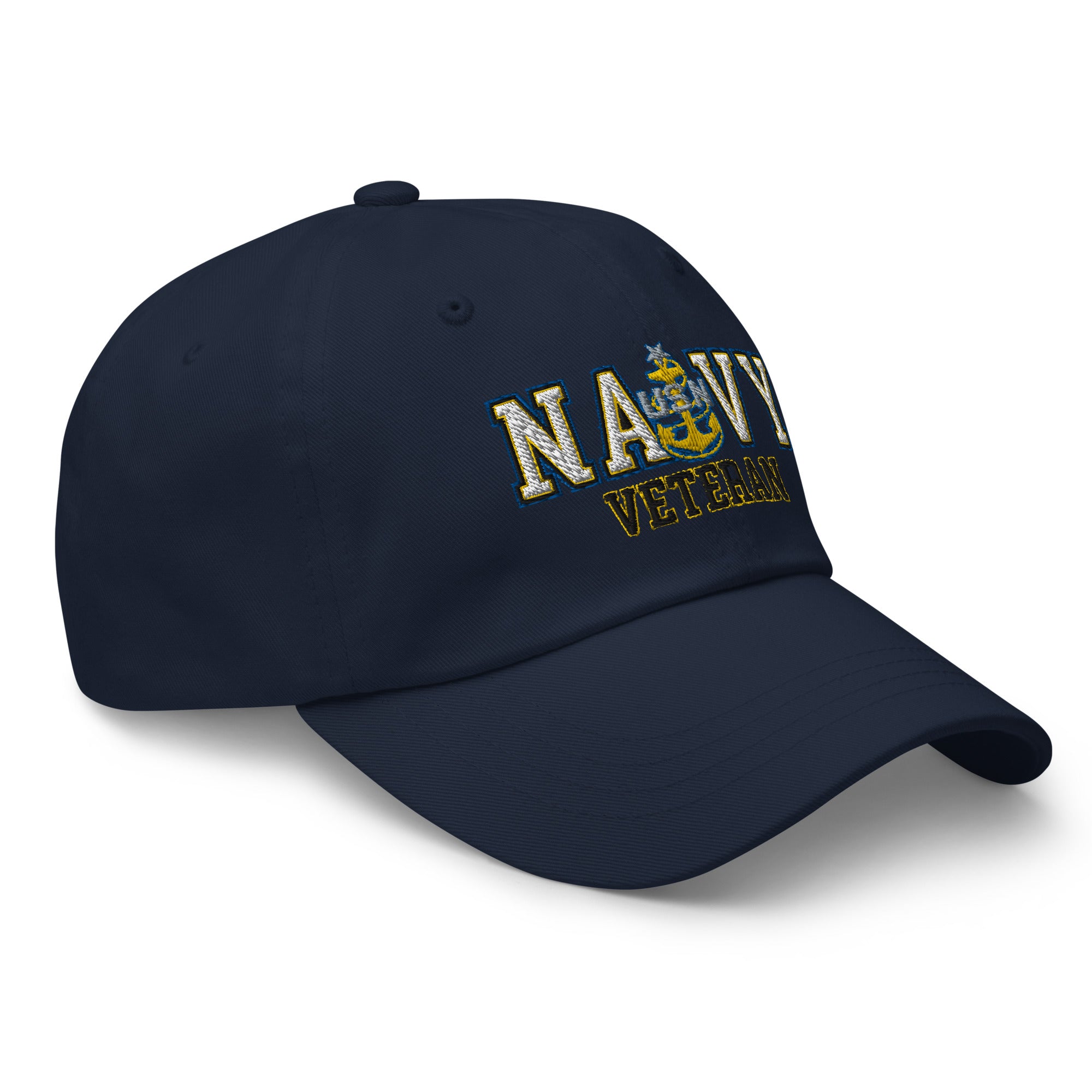 US Navy E-8 SCPO Veteran Embroidered Dad Hat