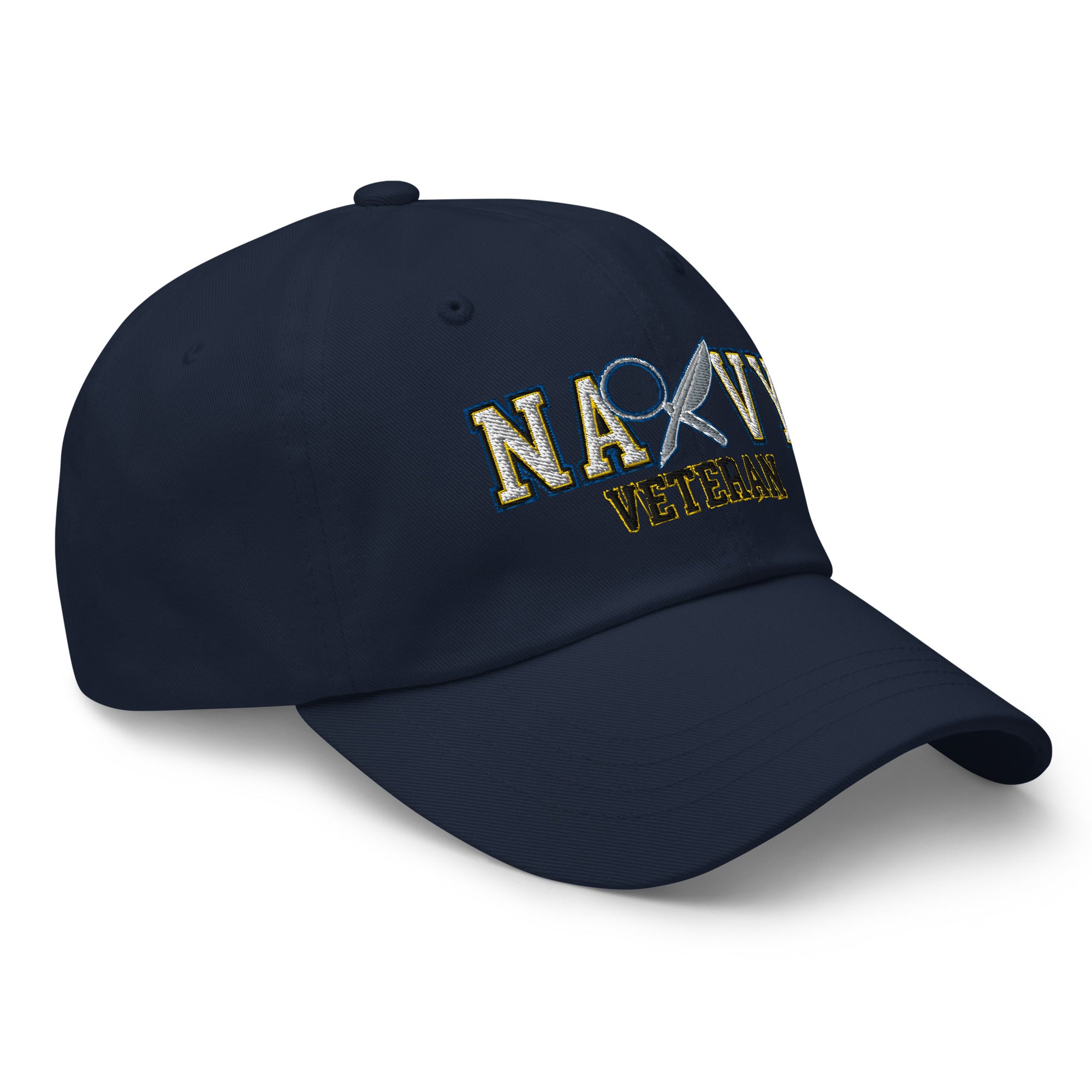 US Navy Intelligence Specialist Navy IS Veteran Embroidered Dad Hat