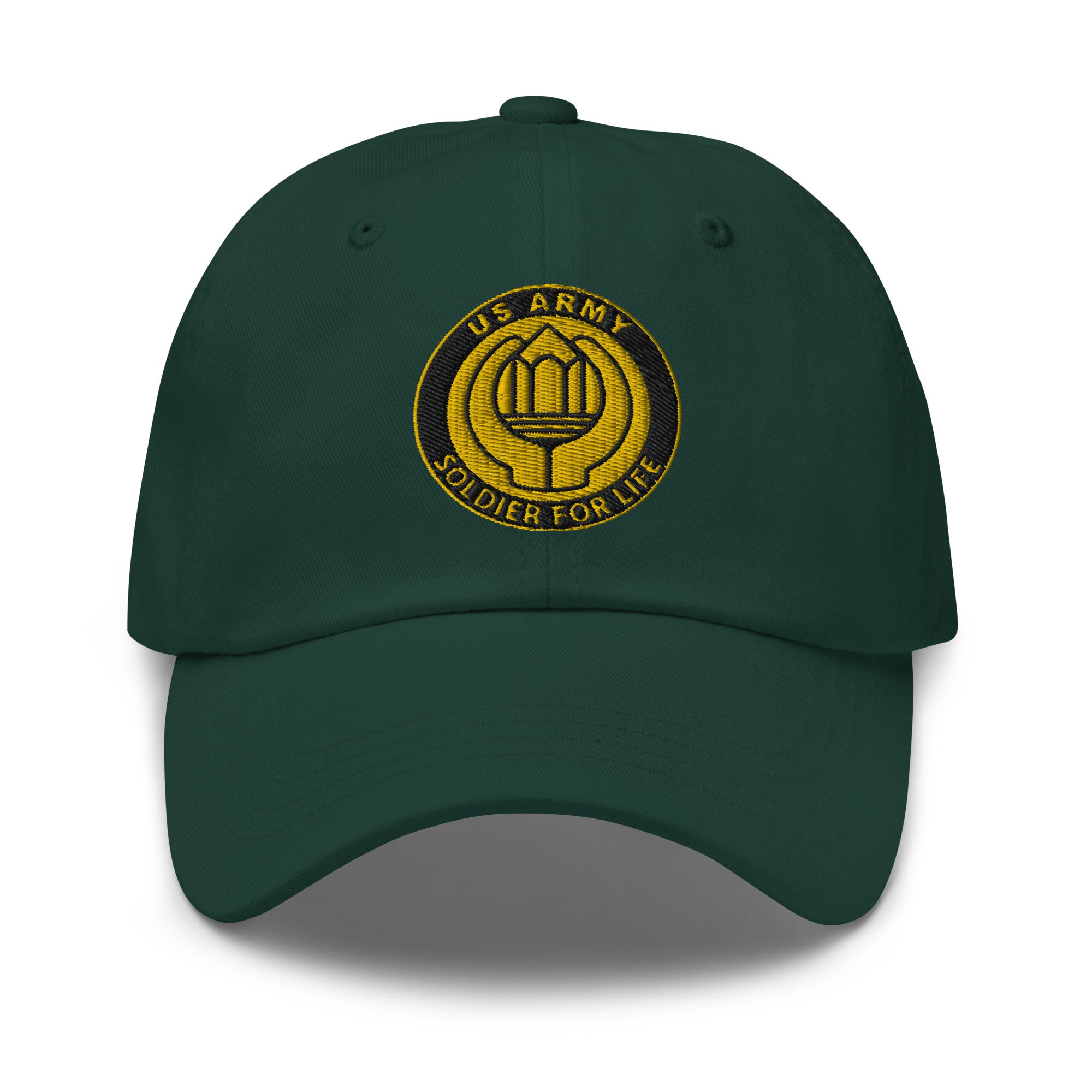 US Army Chaplain Assistant Soldier For Life Embroidered Dad Hat