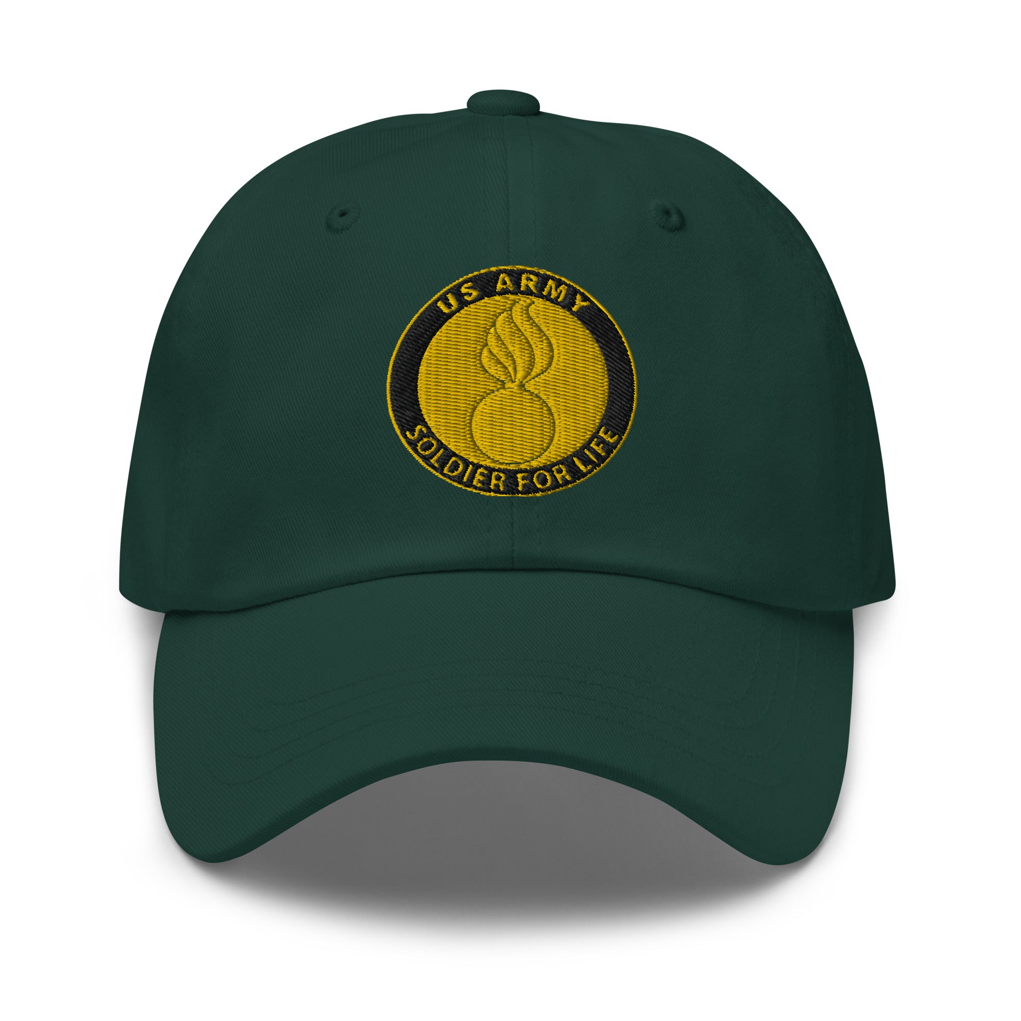 US Army Ordnance Corps Soldier For Life Embroidered Dad Hat