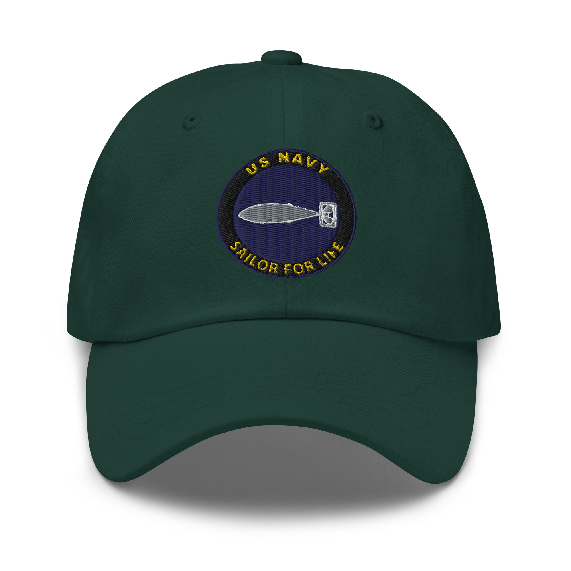 US Navy Torpedoman_s mate Navy TM Sailor For Life Embroidered Dad Hat