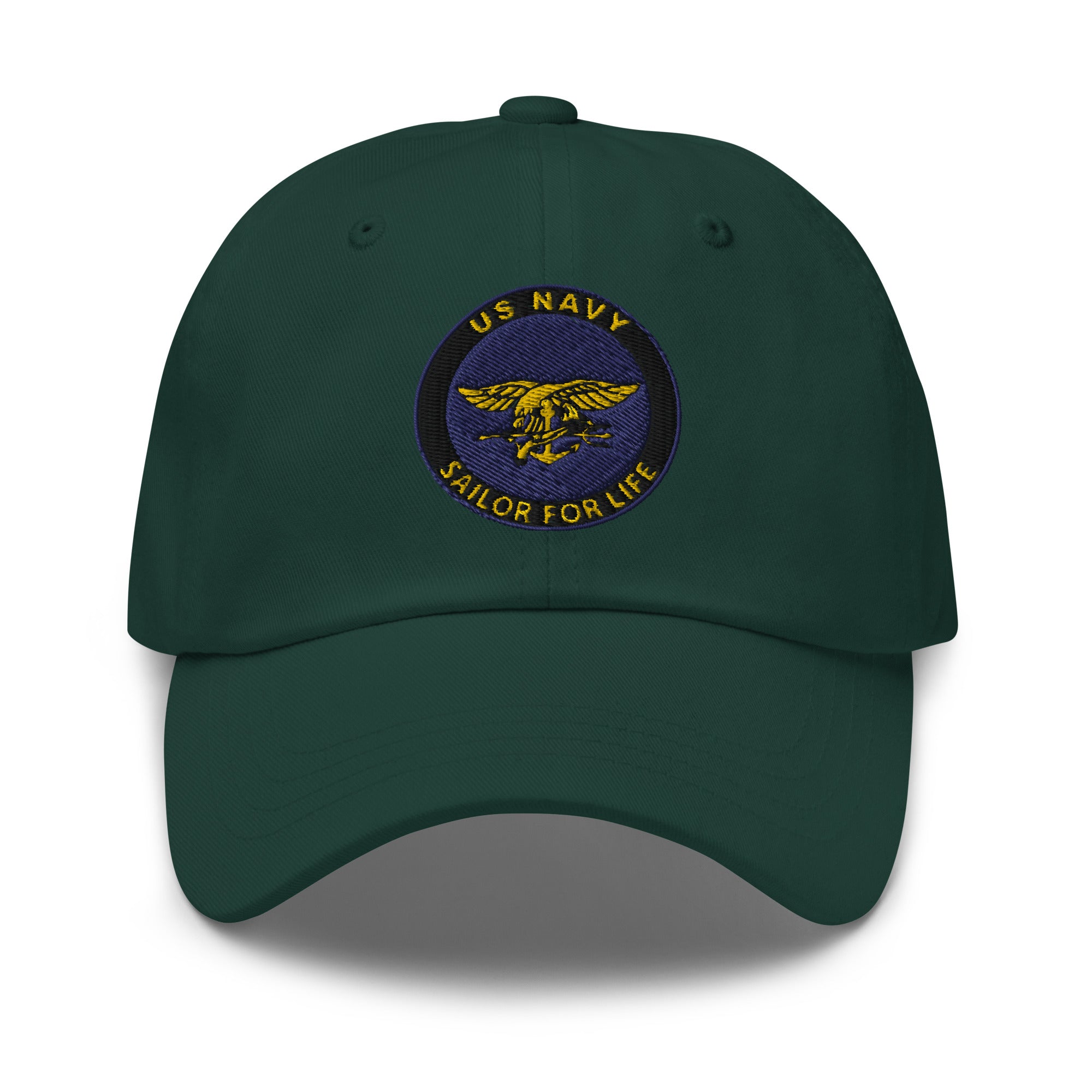 US Navy Special Warfare Sailor For Life Embroidered Dad Hat