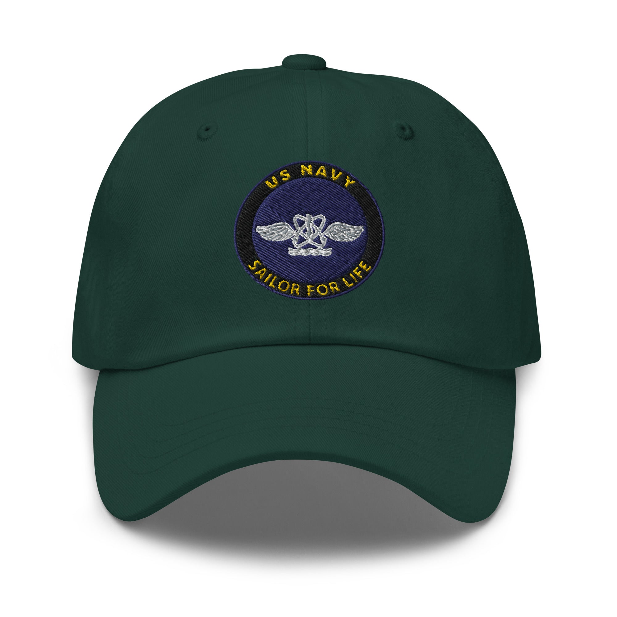 US Navy Naval aircrewman Navy AW Sailor For Life Embroidered Dad Hat