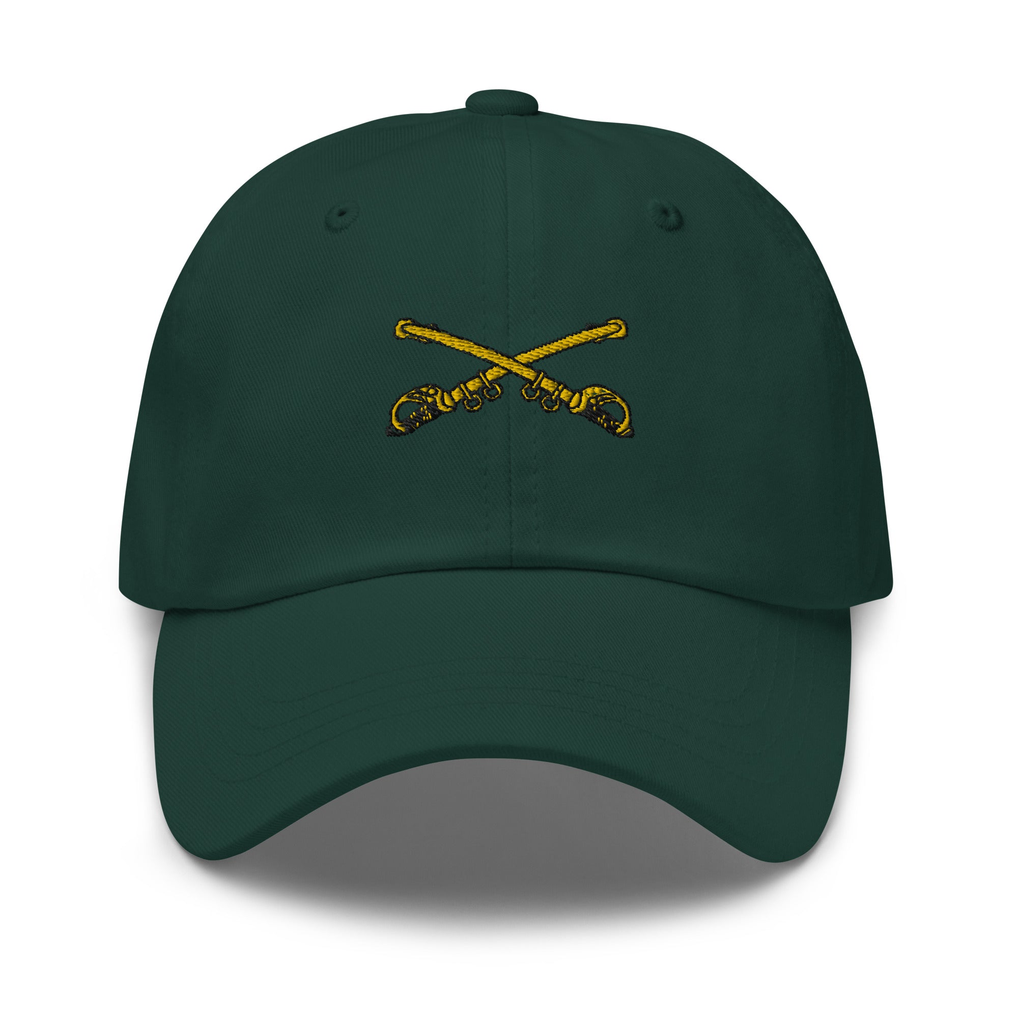 US Army Cavalry Insignia Embroidered Dad Hat