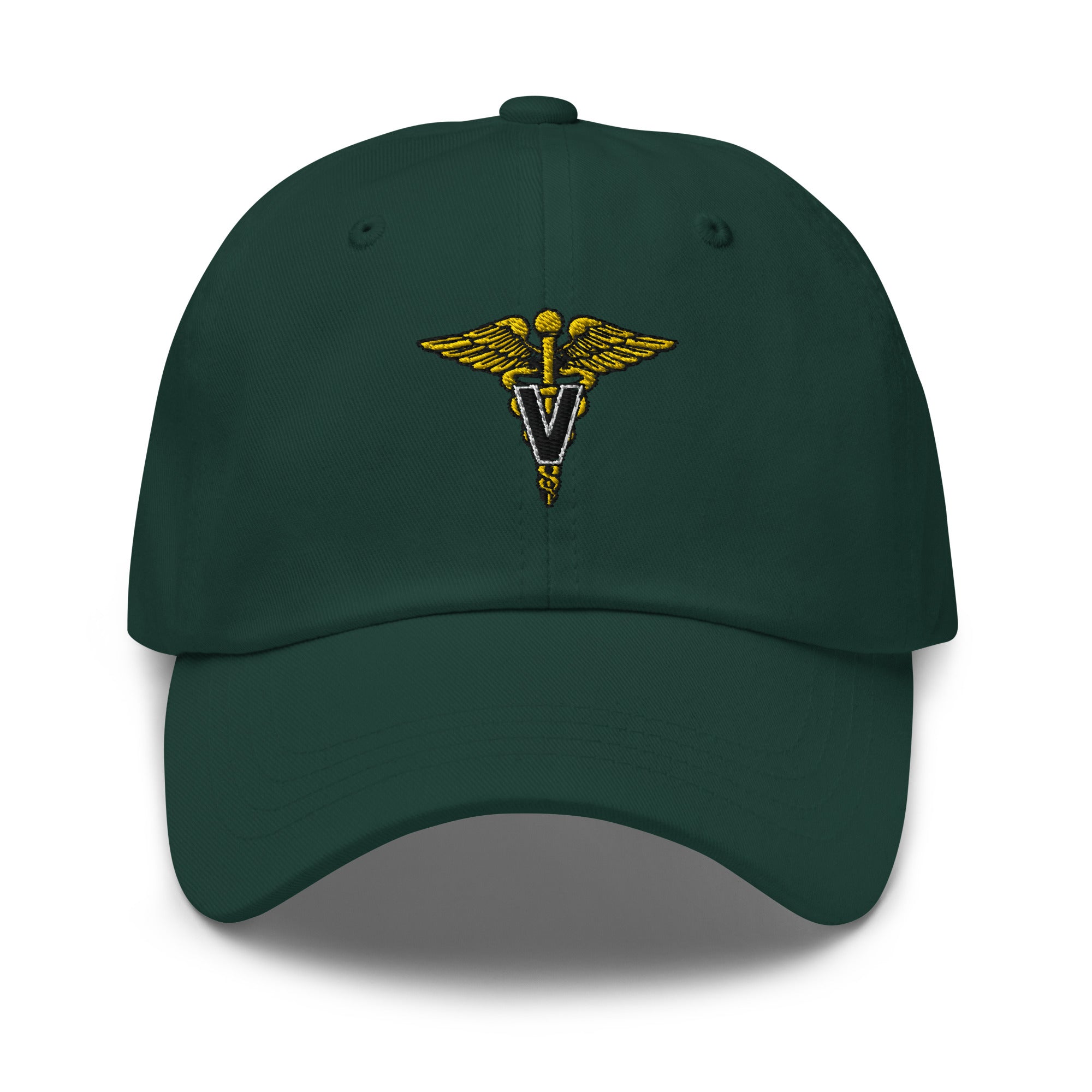 US Army Veterinary Corps Insignia Embroidered Dad Hat