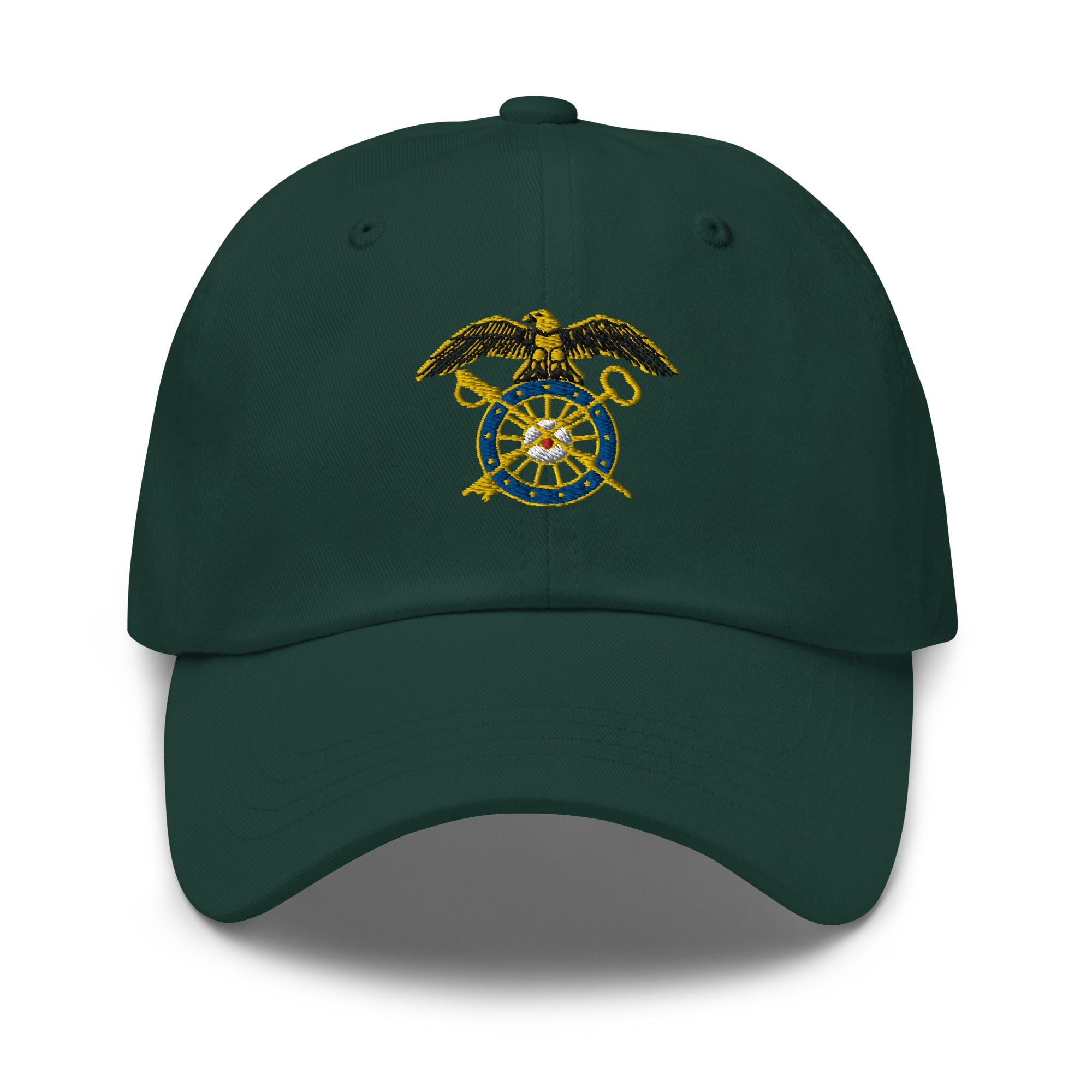 US Army Quartermaster Corps Insignia Embroidered Dad Hat