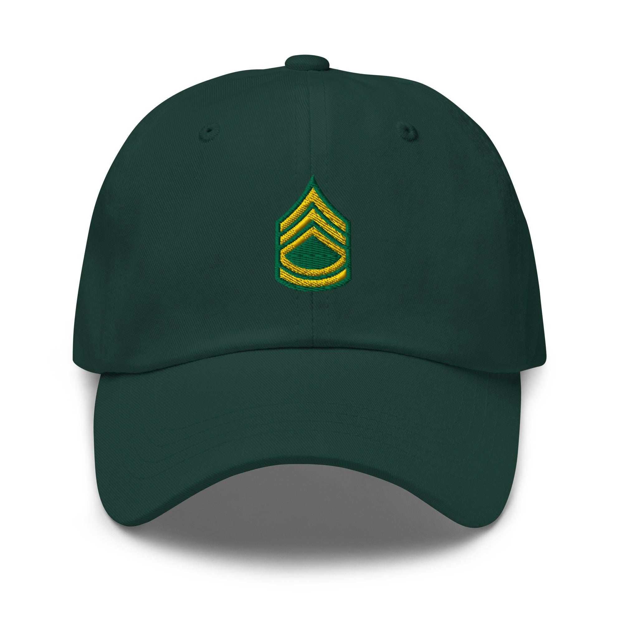 US Army E-7 Sergeant First Class E7 SFC Insignia Embroidered Dad Hat