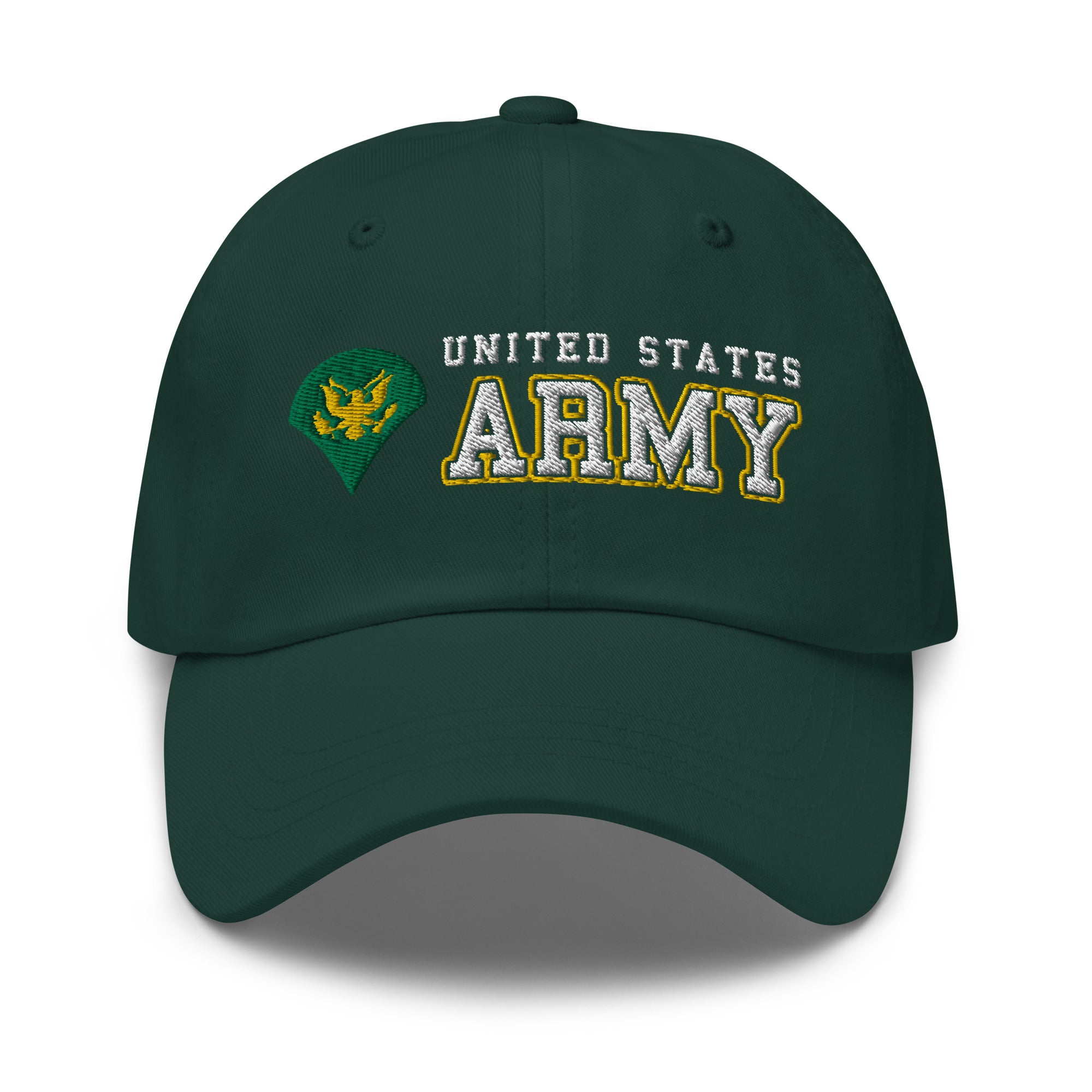 US Army E-4 SPC E4 SP4 Specialist 4 Specialist 3rd Class Ranks/Insignia Embroidered Dad Hat