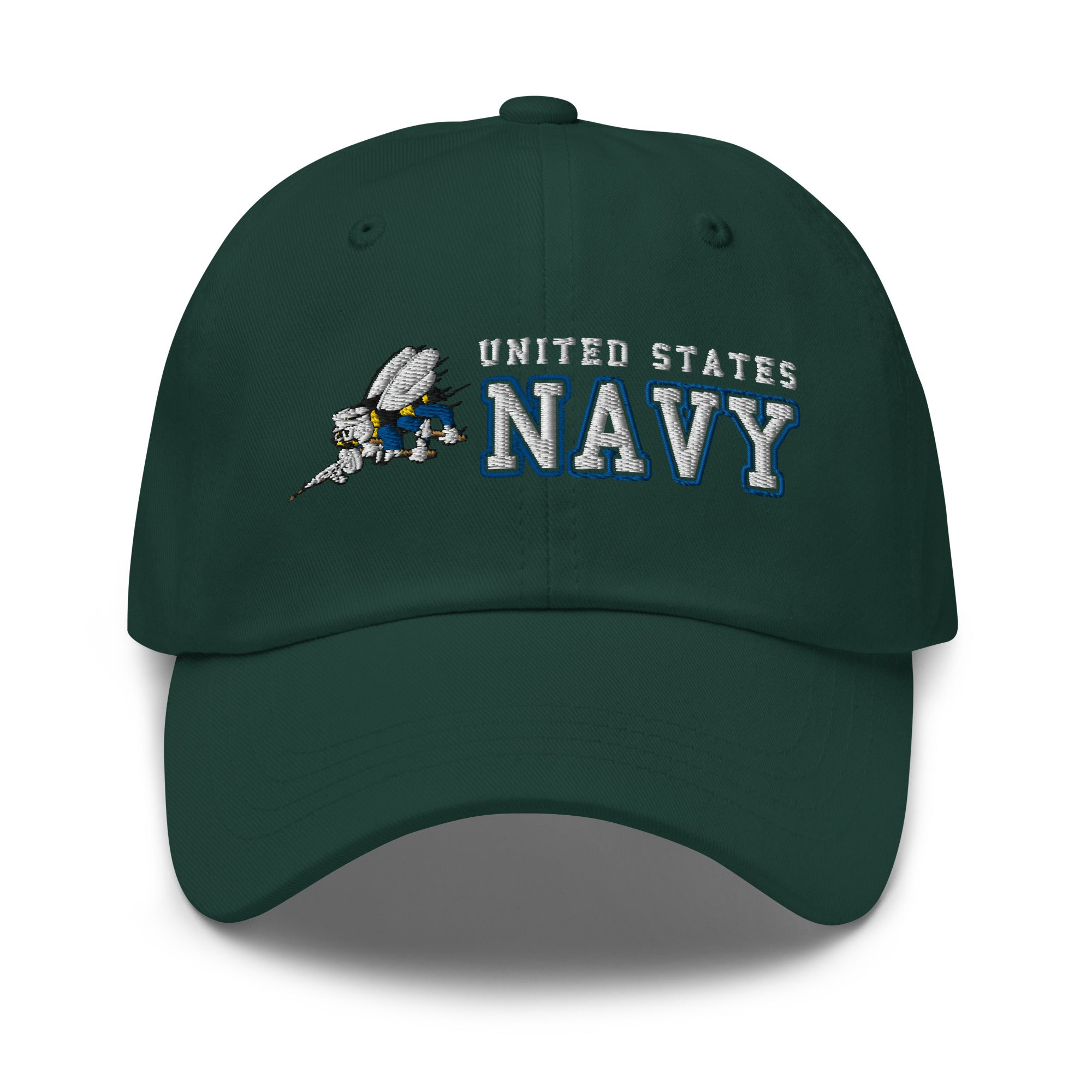 US Navy Seabees Ranks/Insignia Embroidered Dad Hat