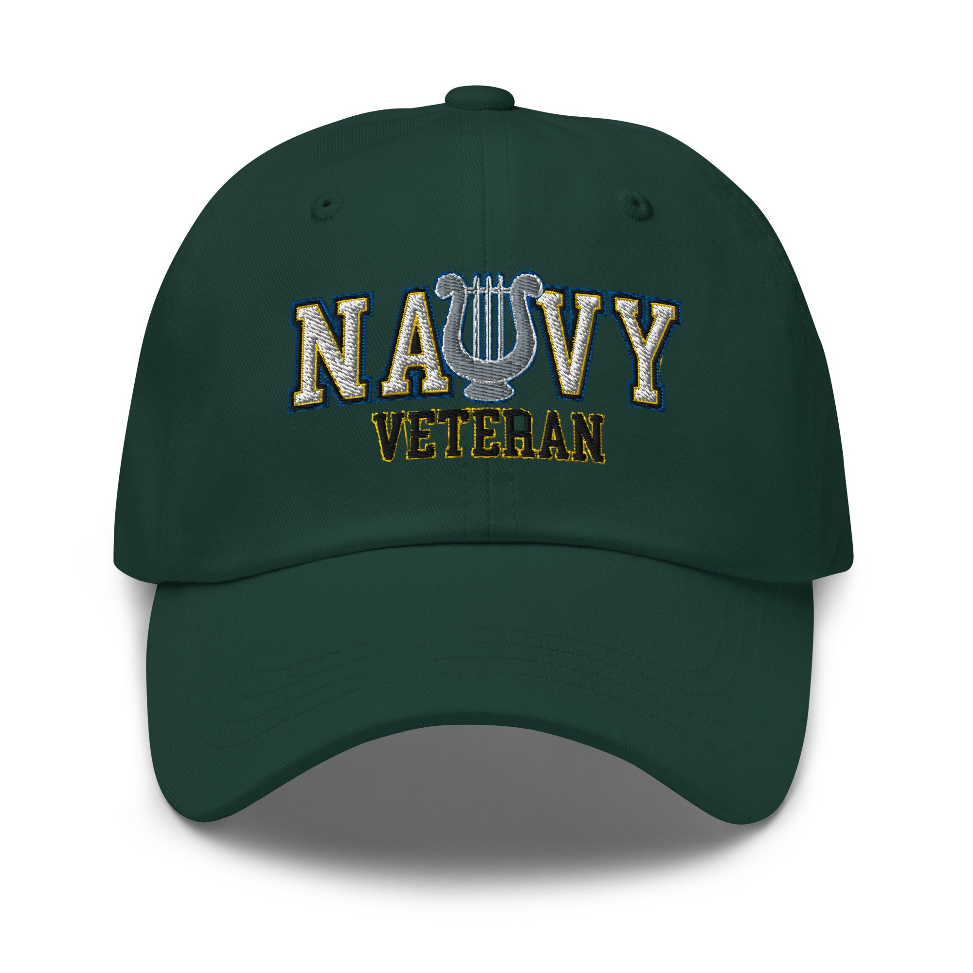 US Navy Musician Navy MU Veteran Embroidered Dad Hat