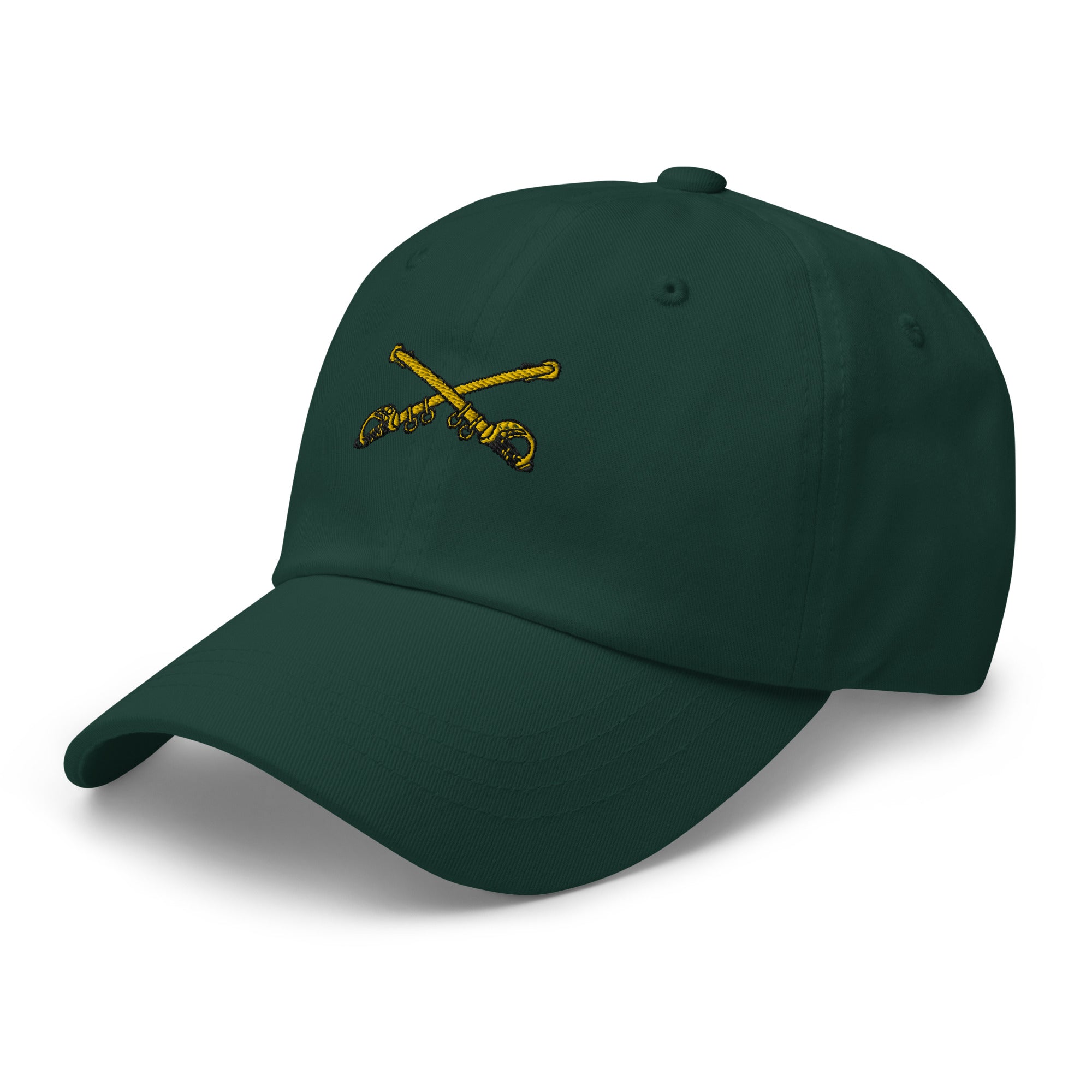 US Army Cavalry Insignia Embroidered Dad Hat