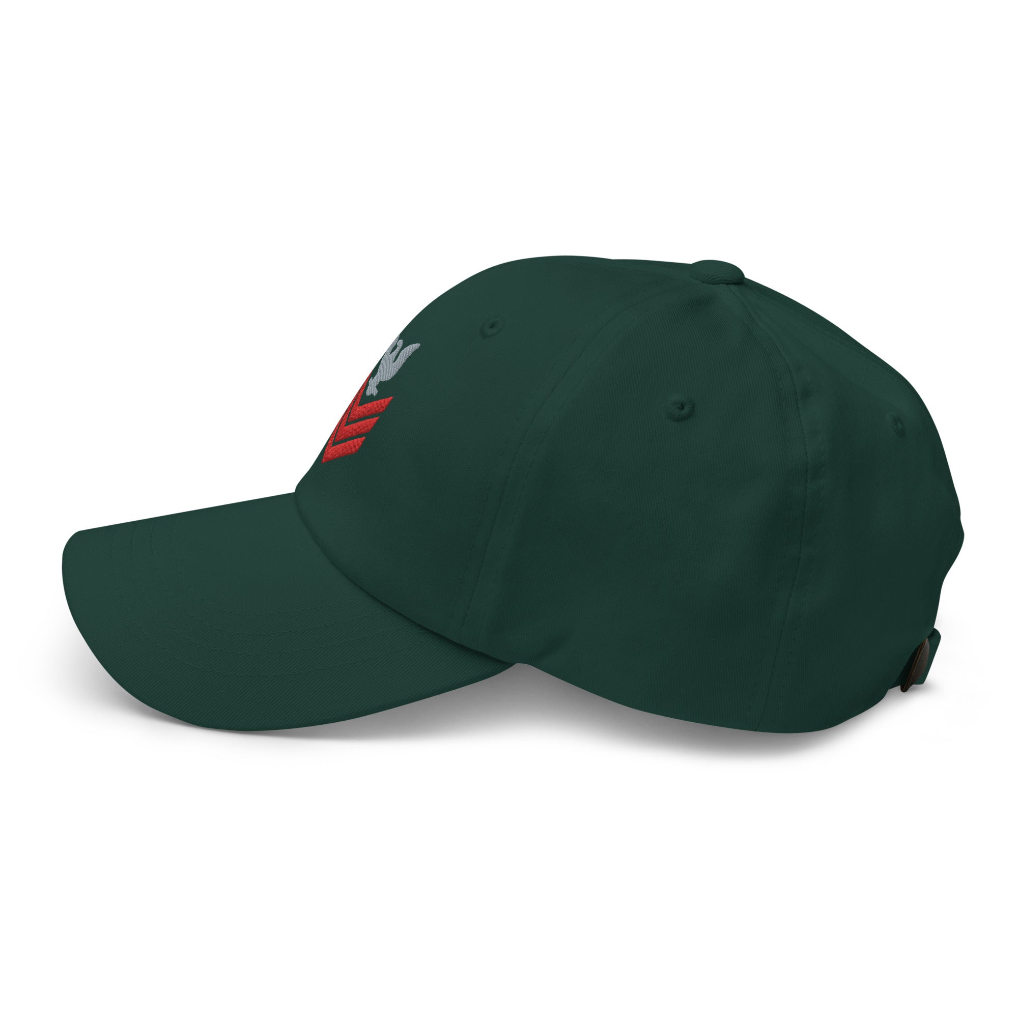 US Navy E-6 Red Stripe Insignia Embroidered Dad Hat