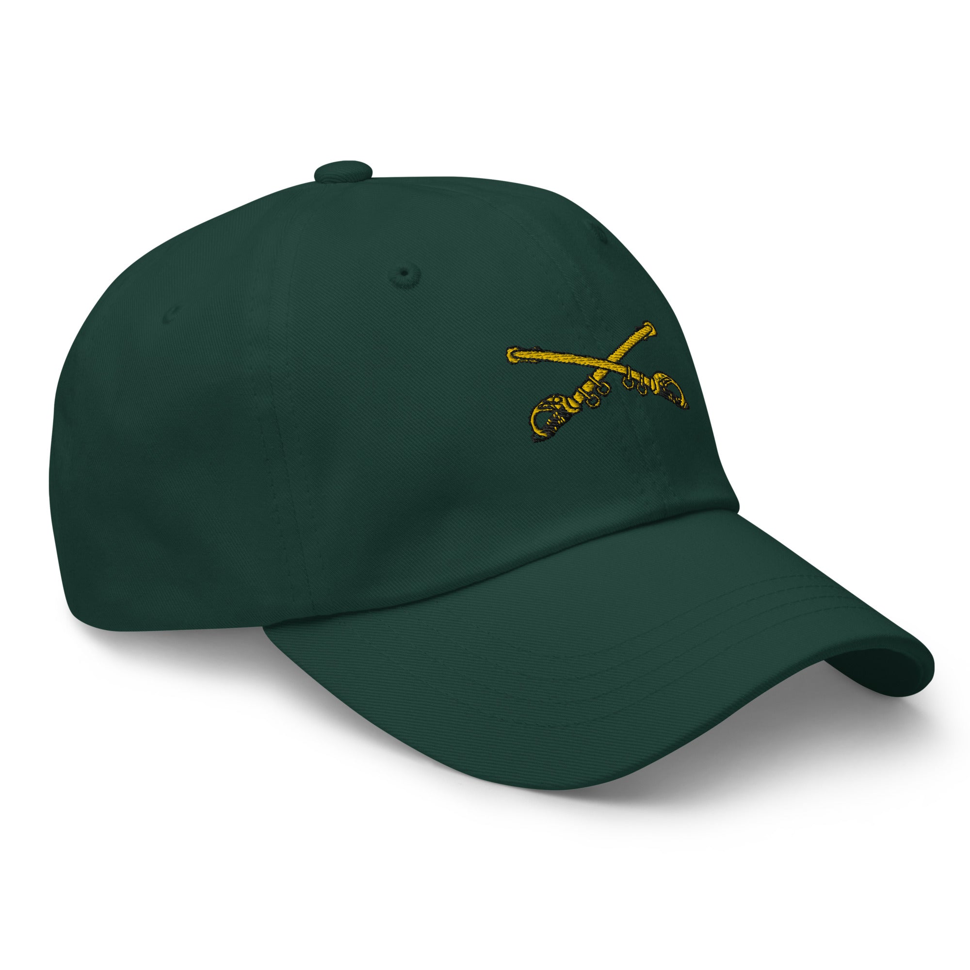 US Army Cavalry Insignia Embroidered Dad Hat