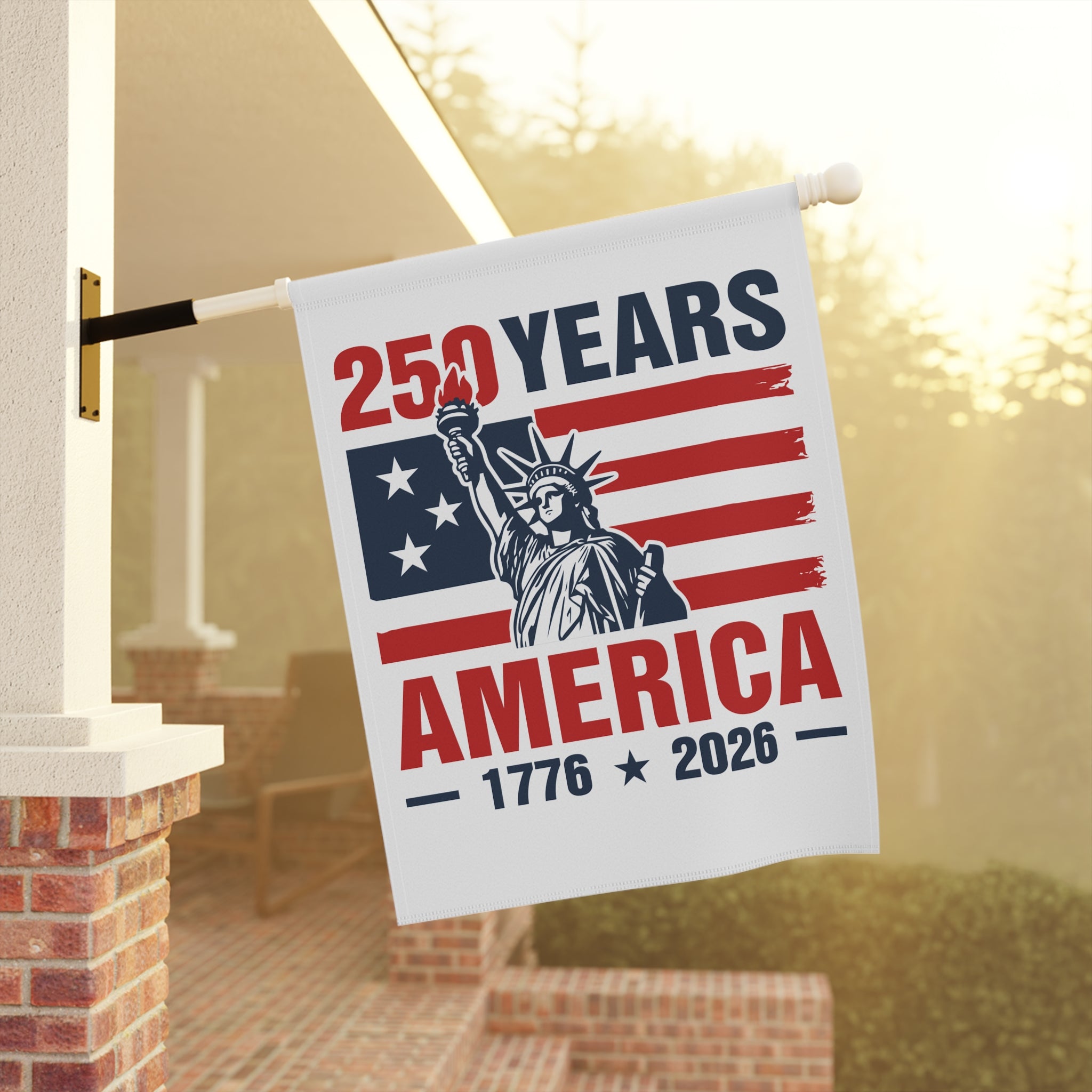 250 Years America 1776 - 2026 House Flag 28''x40'' Twin-Side Printing