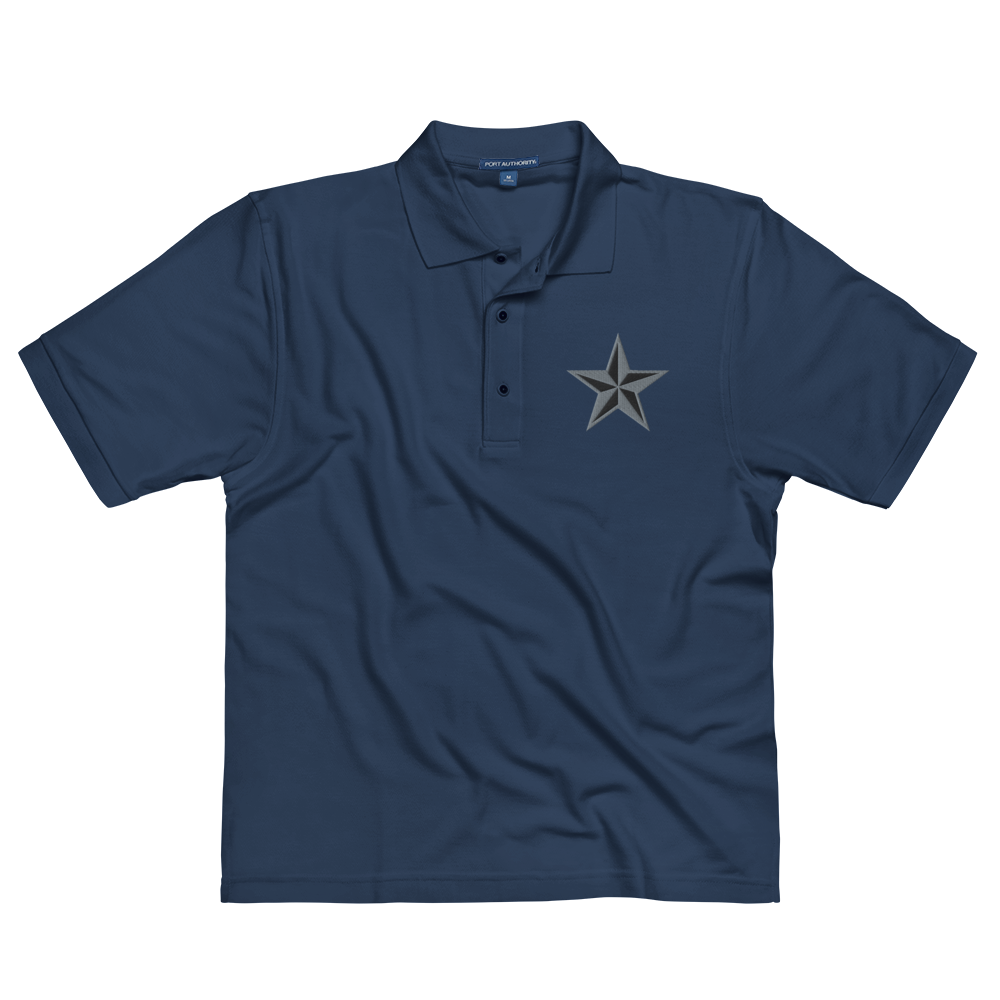 Custom US Air Force Ranks, Insignia Embroidered Port Authority Polo Shirt