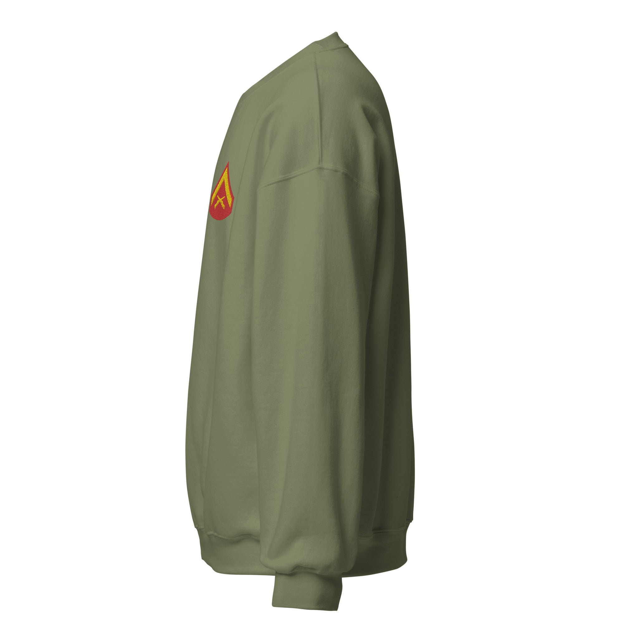 Custom US Marine Corps Ranks, Insignia Embroidered Unisex Sweatshirt