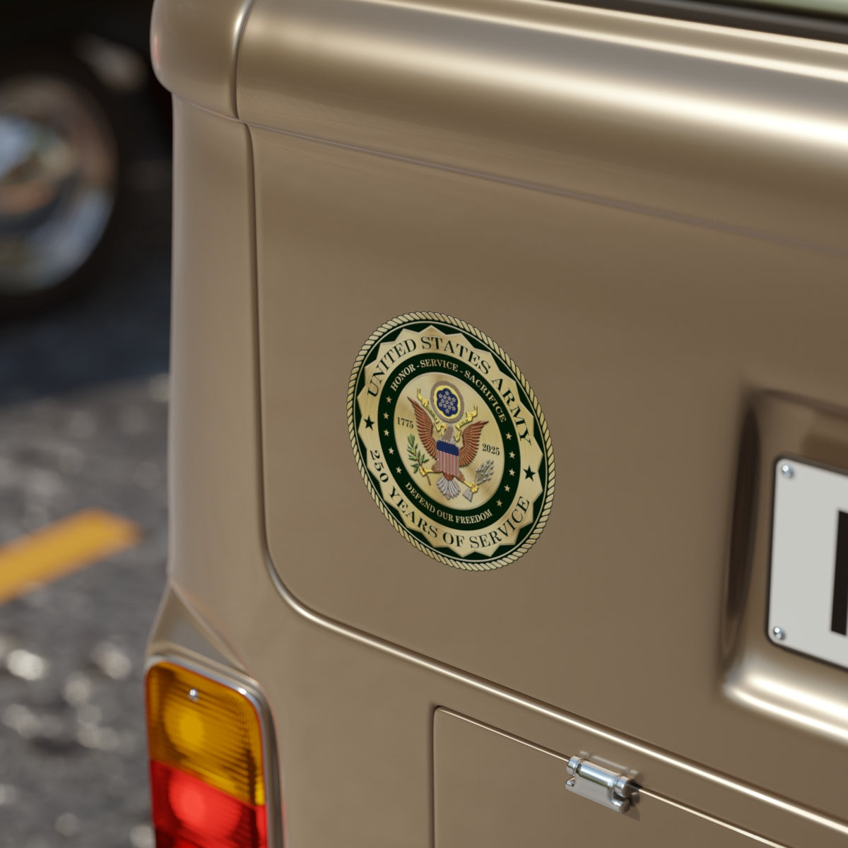 US ARMY 250 Years Of Service Stickers