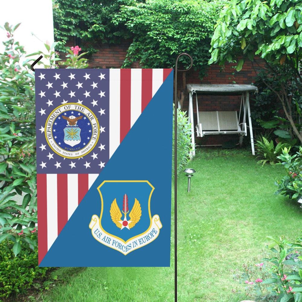 United States Air Forces in Europe House Flag 28 inches x 40 inches Twin-Side Printing-HouseFlag-USAF-Shield-Veterans Nation