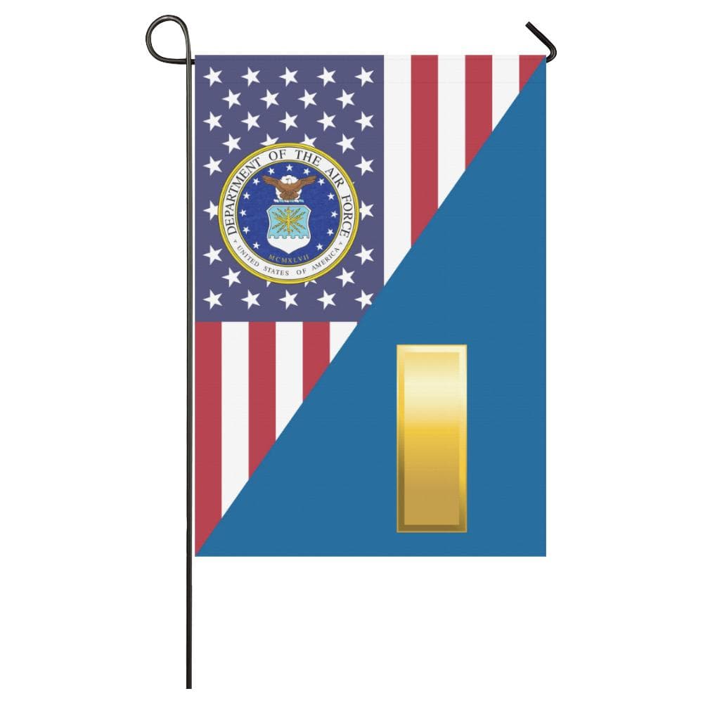 US Air Force O-1econd Lieutenant 2d Lt O1 House Flag 28 inches x 40 inches Twin-Side Printing-HouseFlag-USAF-Ranks-Veterans Nation
