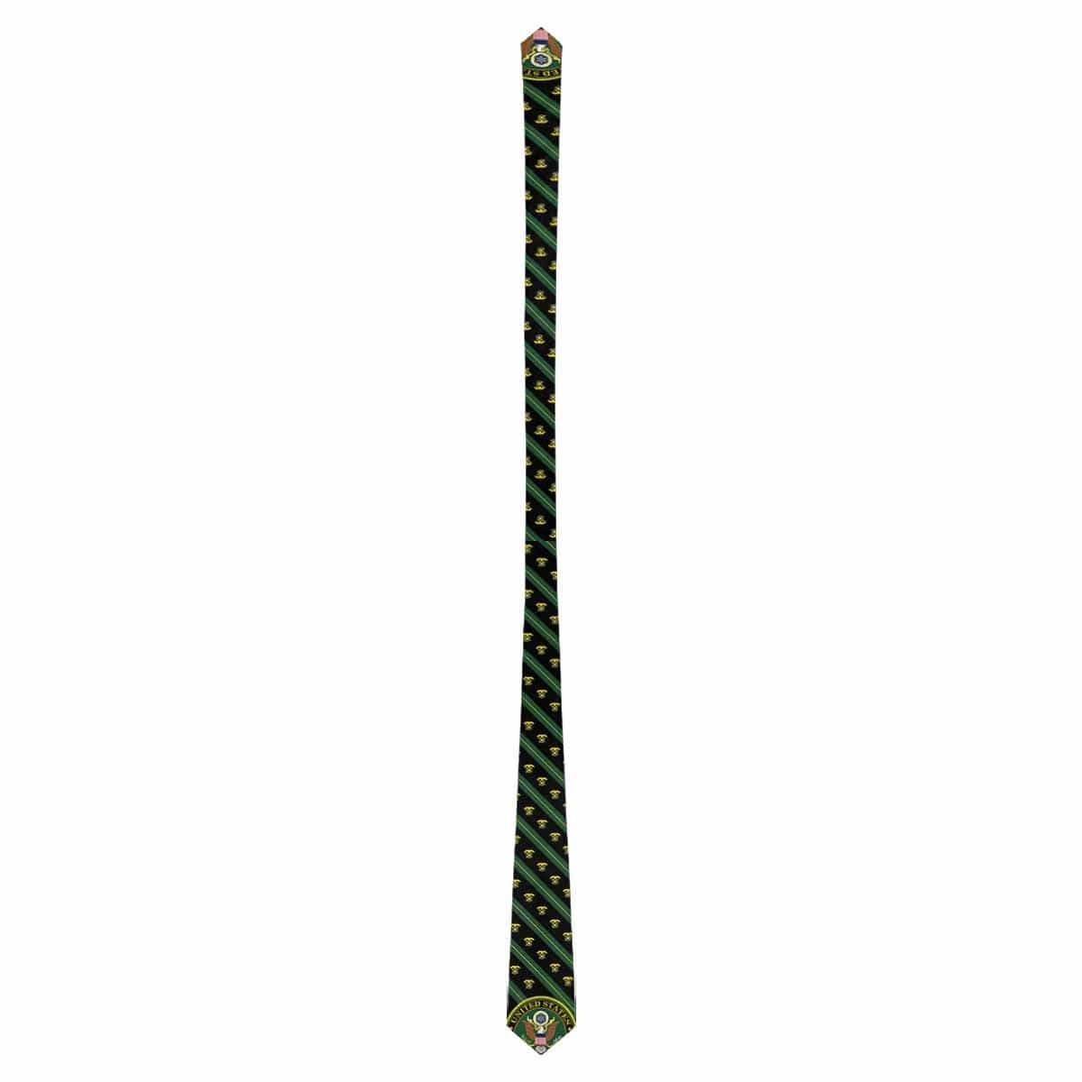 US Army Quartermaster Corps Classic Necktie (Two Sides)-Necktie-Army-Branch-Veterans Nation