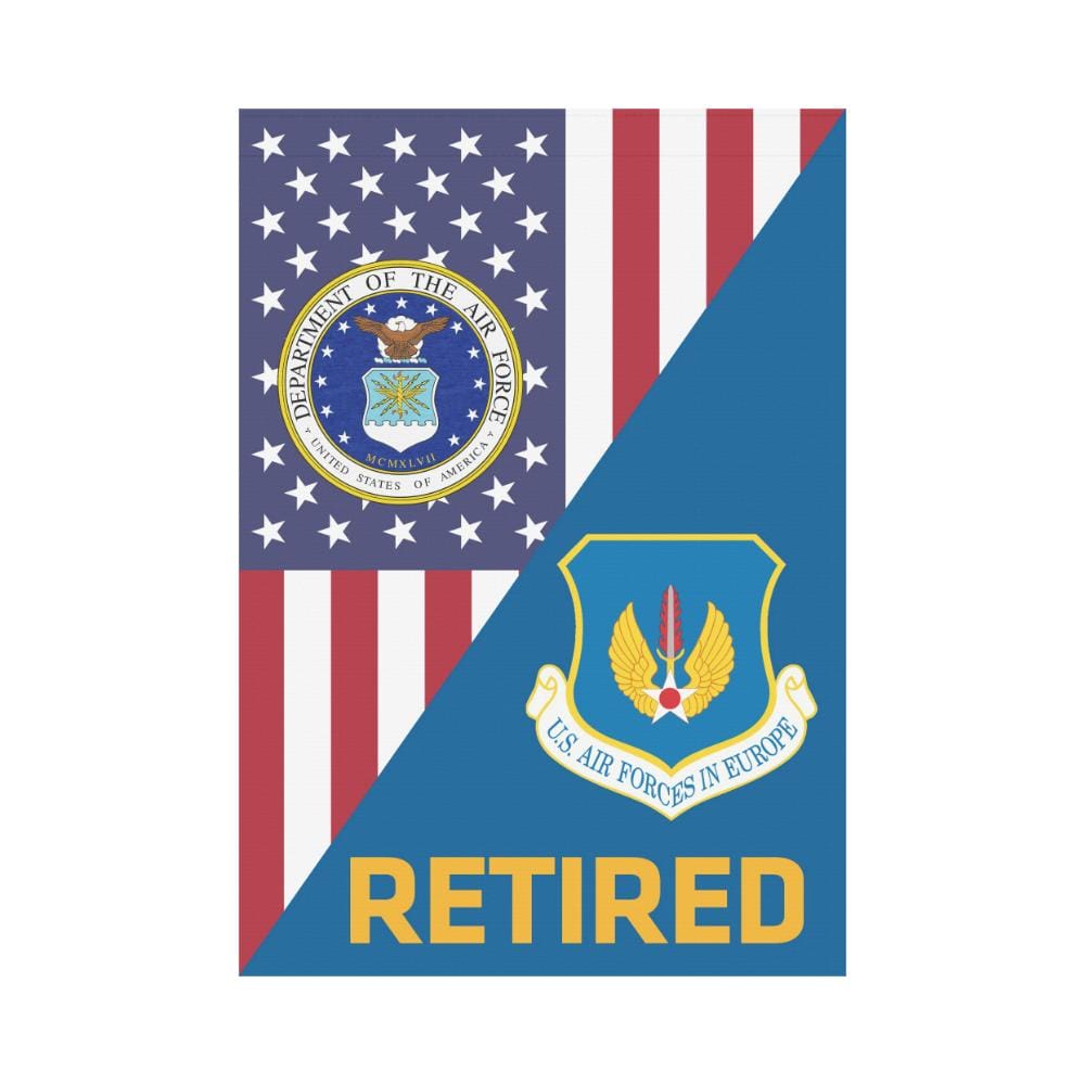 United States Air Forces in Europe Retired House Flag 28 inches x 40 inches Twin-Side Printing-HouseFlag-USAF-Shield-Veterans Nation
