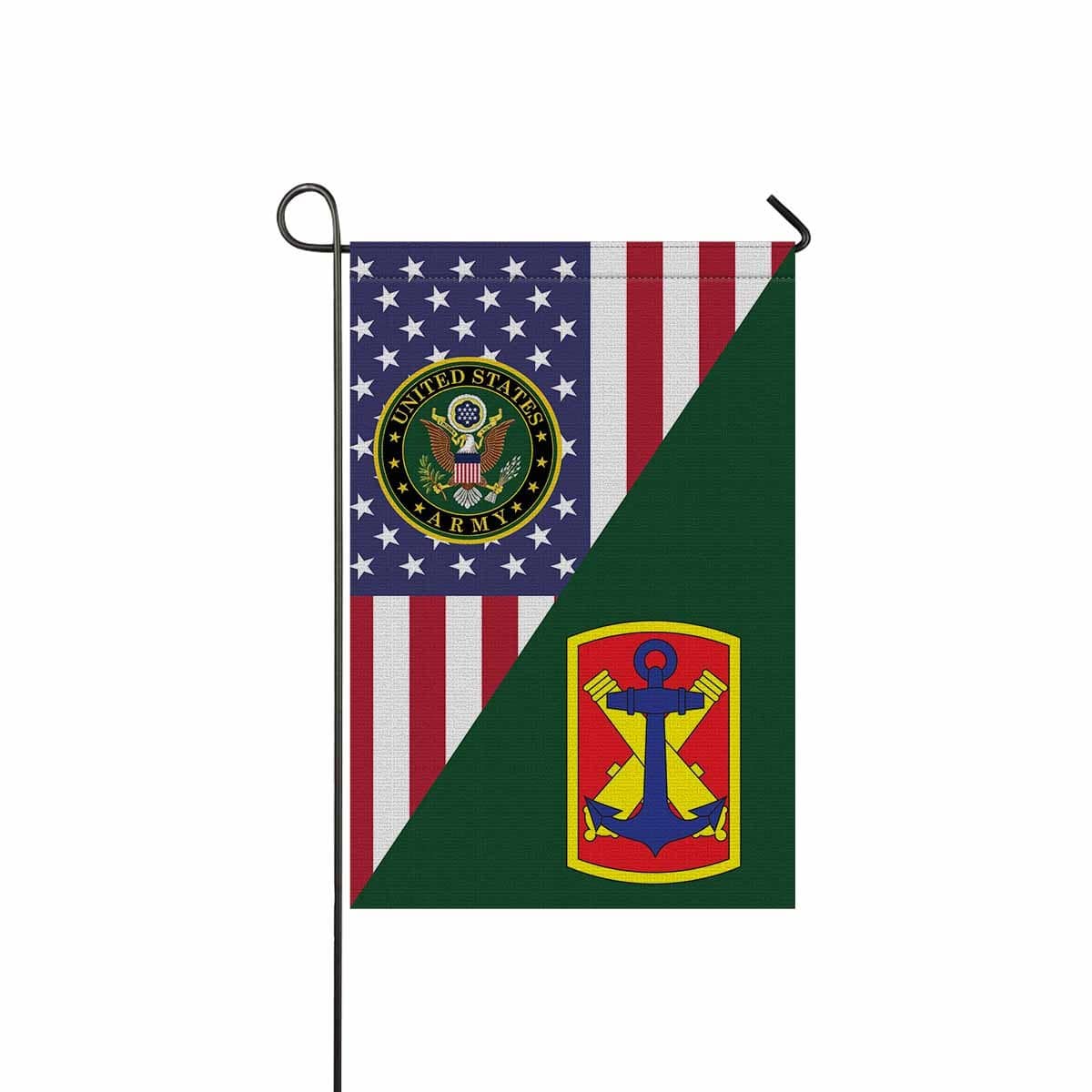US ARMY 103 FIELD ARTILLERY BRIGADE Garden Flag/Yard Flag 12 inches x 18 inches Twin-Side Printing-GDFlag-Army-CSIB-Veterans Nation