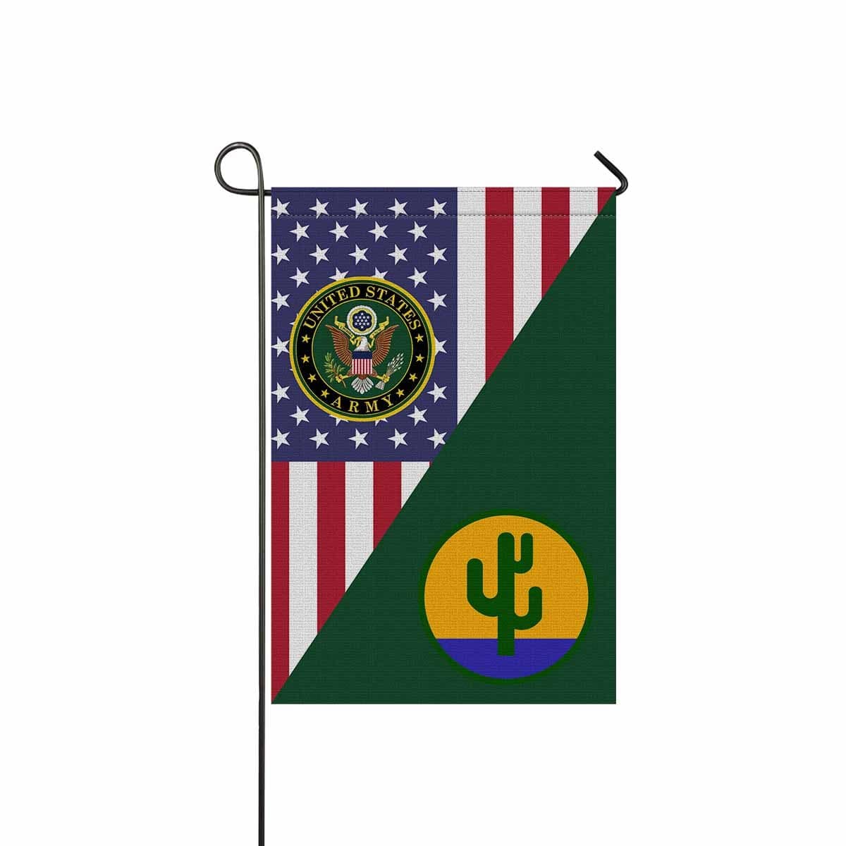 US ARMY 103 SUSTAINMENT COMMAND Garden Flag/Yard Flag 12 inches x 18 inches Twin-Side Printing-GDFlag-Army-CSIB-Veterans Nation