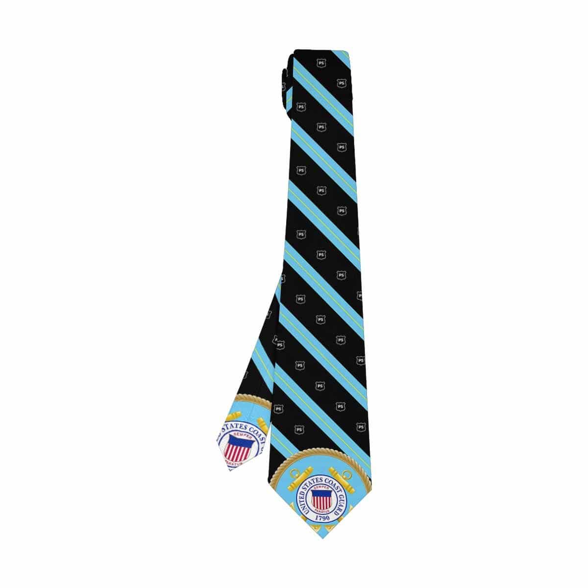 USCG PS Classic Necktie (Two Sides)-Necktie-USCG-Rate-Veterans Nation