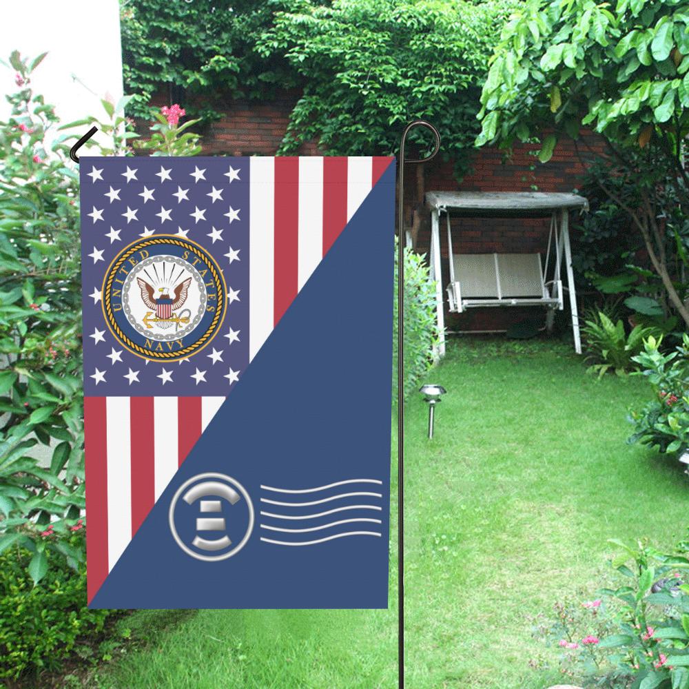 US Navy Postal Clerk Navy PC House Flag 28 inches x 40 inches Twin-Side Printing-HouseFlag-Navy-Rate-Veterans Nation