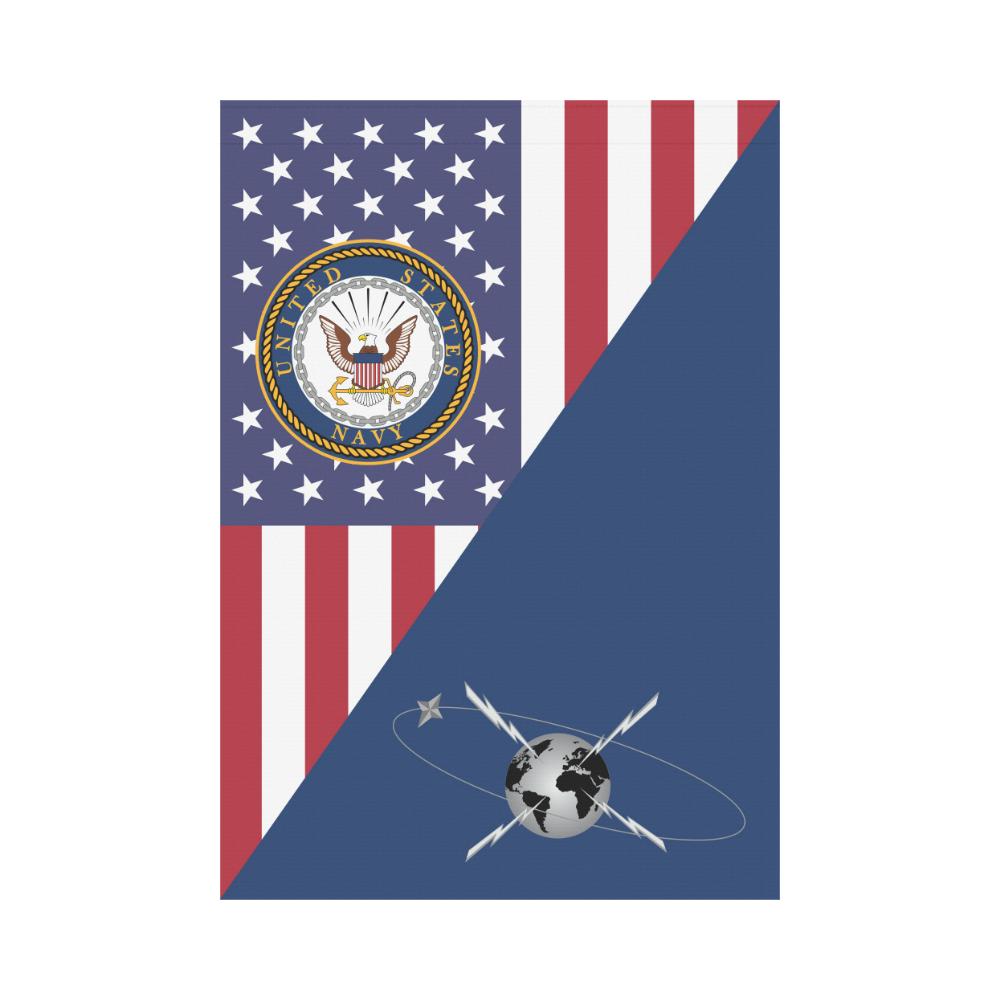 US Navy Mass Communications Specialist Navy MC House Flag 28 inches x 40 inches Twin-Side Printing-HouseFlag-Navy-Rate-Veterans Nation