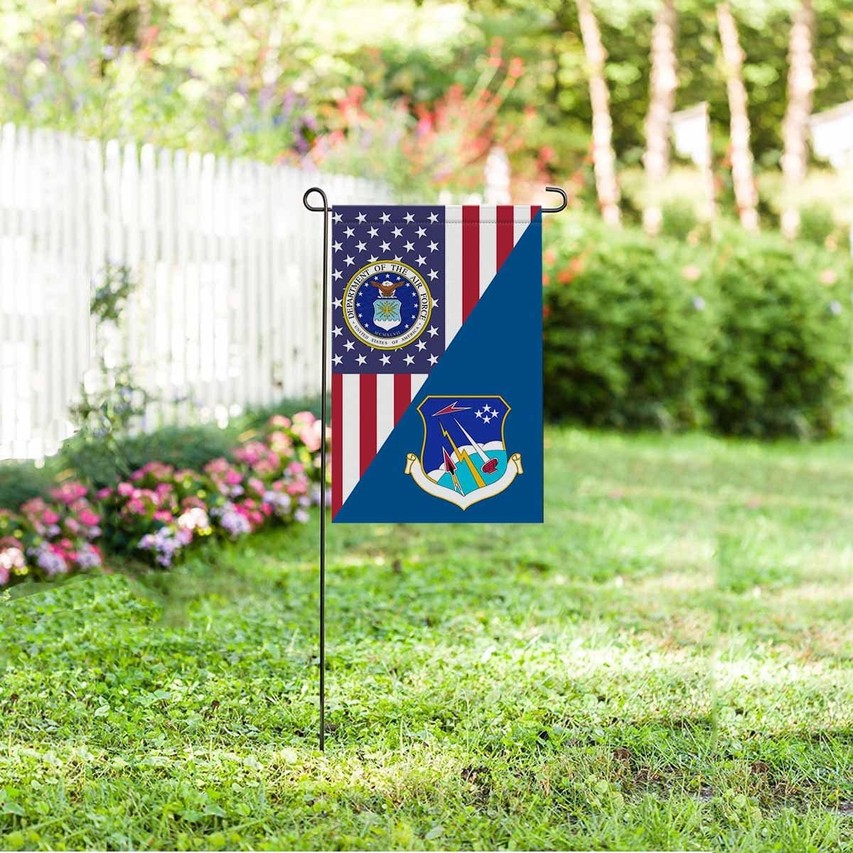 US Air Force 29th Air Division Garden Flag/Yard Flag 12 inches x 18 inches Twin-Side Printing-GDFlag-USAF-AirDivision-Veterans Nation