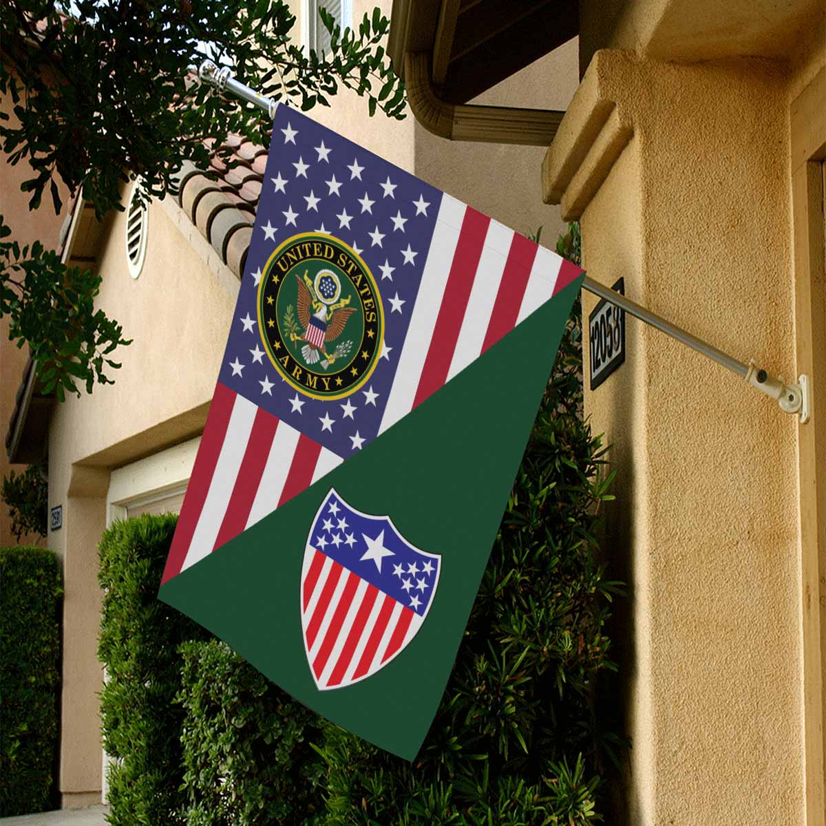 US Army Adjutant General House Flag 28 Inch x 40 Inch Twin-Side Printing-HouseFlag-Army-Branch-Veterans Nation