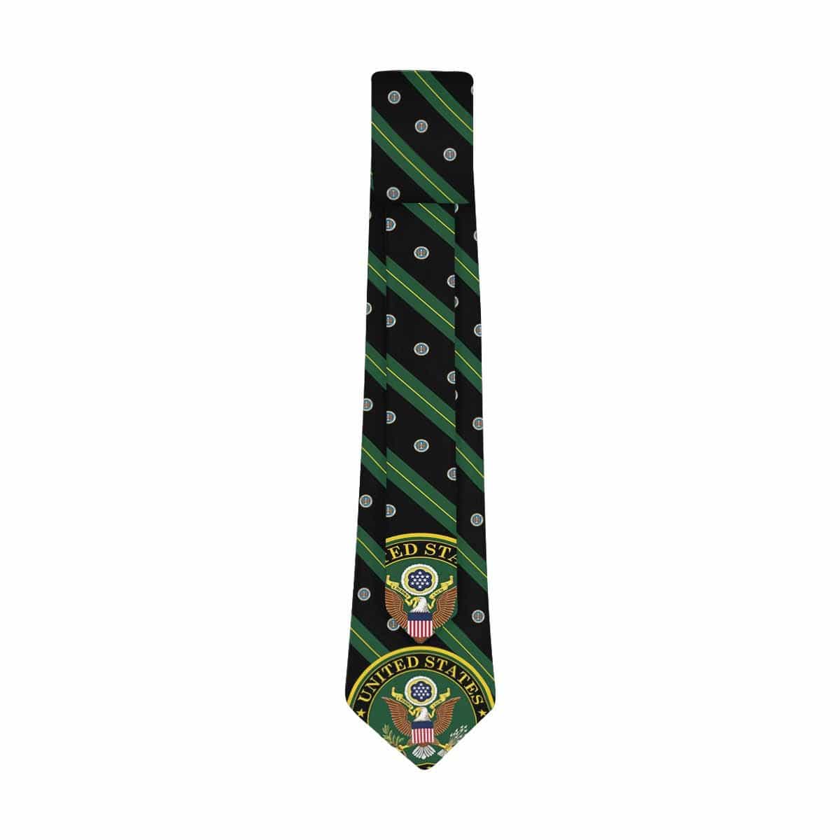 US Army National Security Agency Classic Necktie (Two Sides)-Necktie-Army-Branch-Veterans Nation