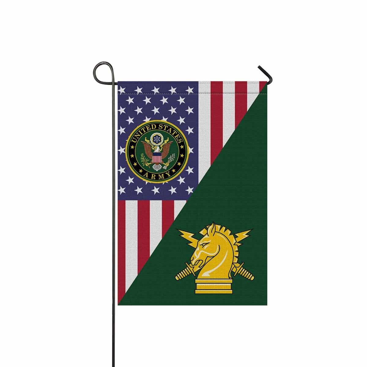 US Army Psychological Ops Garden Flag/Yard Flag 12 Inch x 18 Inch Twin-Side Printing-GDFlag-Army-Branch-Veterans Nation