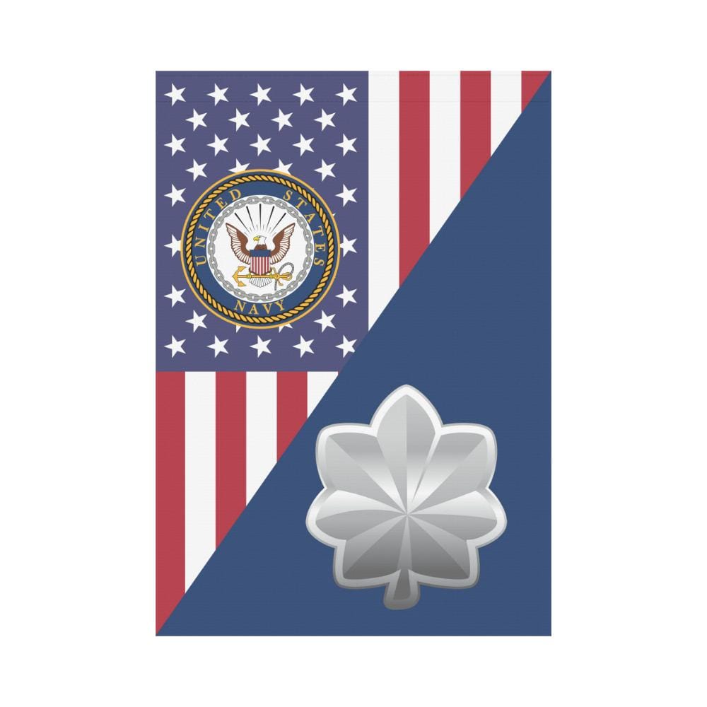 US Navy O-5 Commander O5 CDR Senior Officer House Flag 28 inches x 40 inches Twin-Side Printing-HouseFlag-Navy-Officer-Veterans Nation