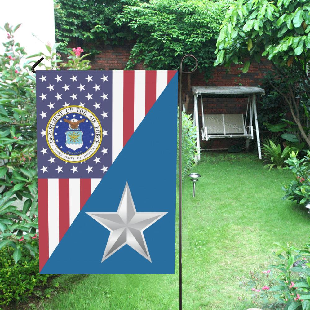 US Air Force O-7 Brigadier General Brig O7 General House Flag 28 inches x 40 inches Twin-Side Printing-HouseFlag-USAF-Ranks-Veterans Nation