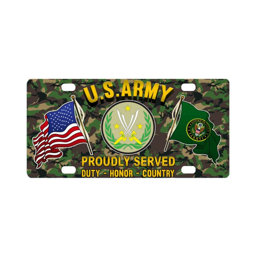 US ARMY CSIB COMBINED JOINT TASK FORCE - OPERATION Classic License Plate-LicensePlate-Army-CSIB-Veterans Nation