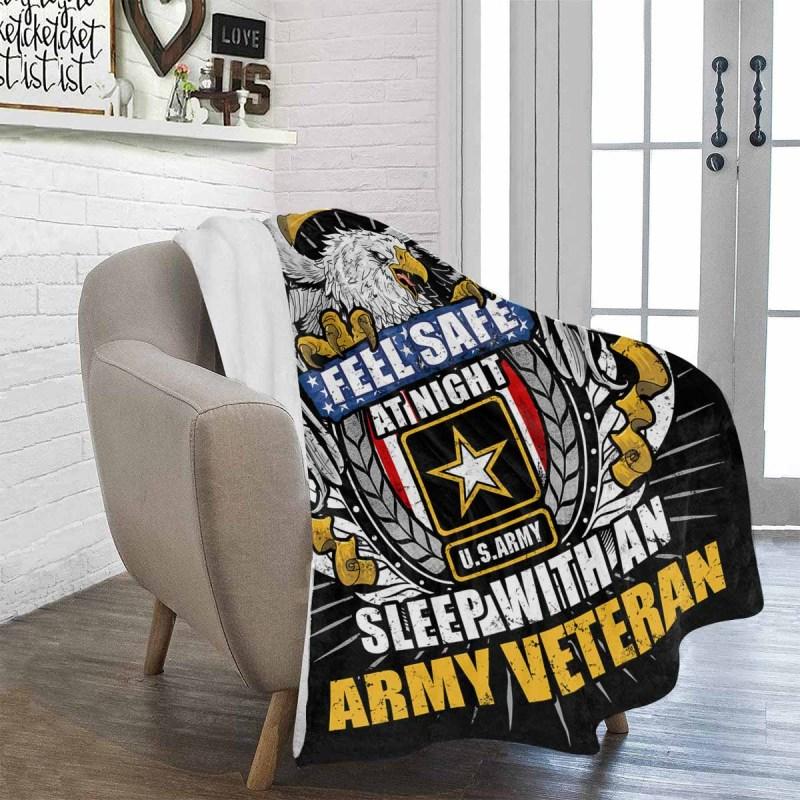 Army fleece online blanket