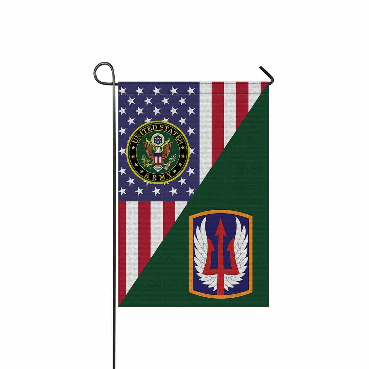 US ARMY 185TH THEATER AVIATION BRIGADE Garden Flag/Yard Flag 12 inches x 18 inches Twin-Side Printing-GDFlag-Army-CSIB-Veterans Nation