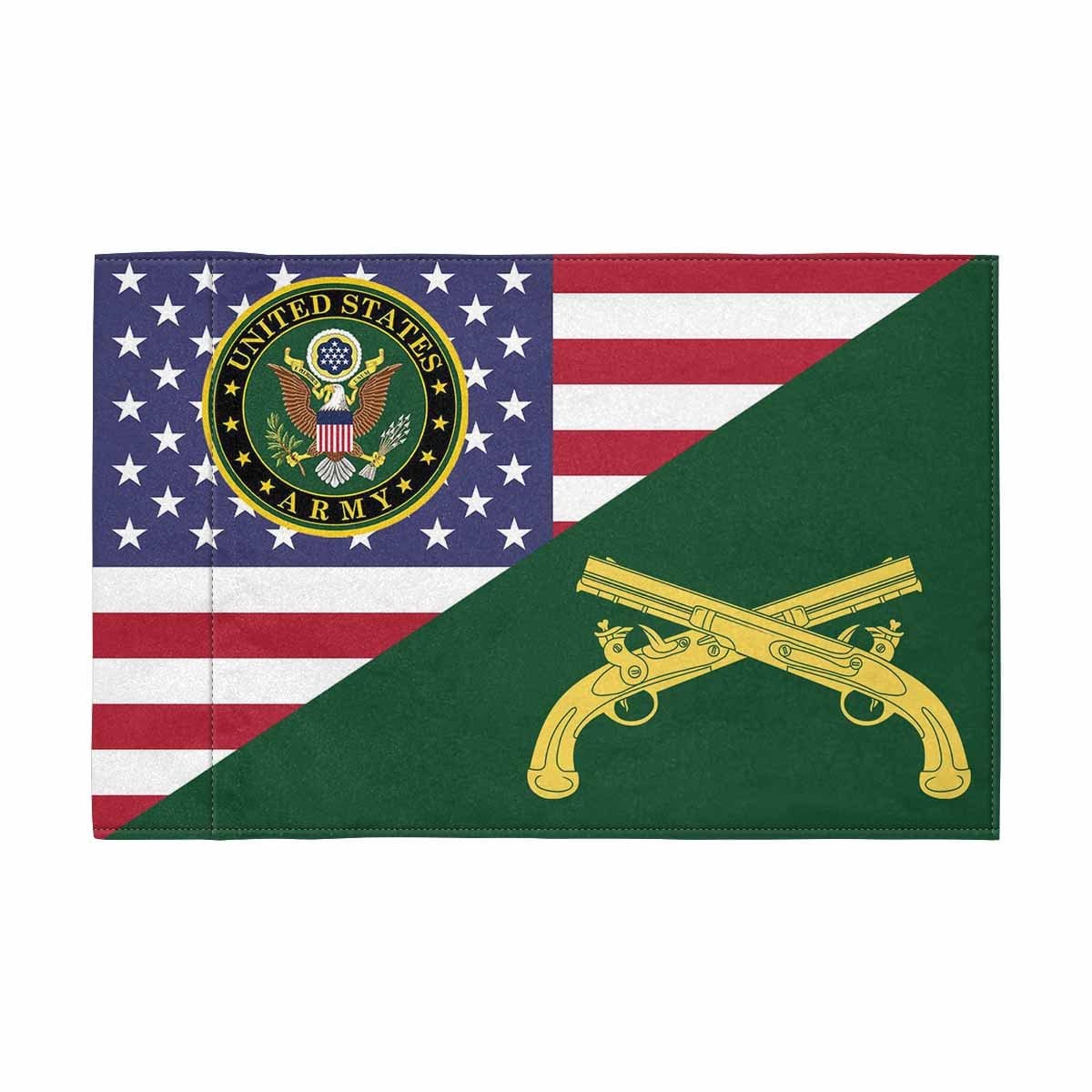 US Army Military Police Corps Motorcycle Flag 9" x 6" Twin-Side Printing D01-Garden Flag-Veterans Nation