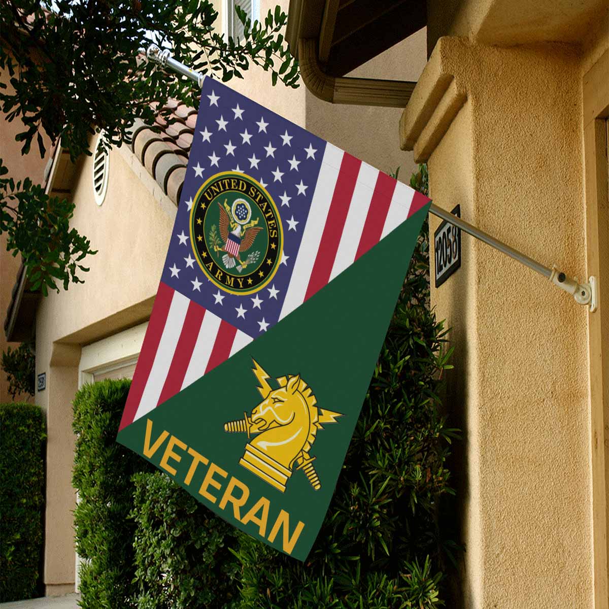 US Army Psychological Ops Veteran House Flag 28 Inch x 40 Inch Twin-Side Printing-HouseFlag-Army-Branch-Veterans Nation